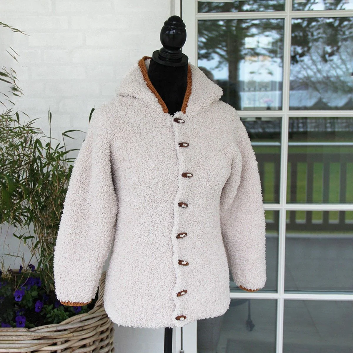 Teddy Hooded Jacket - Adult