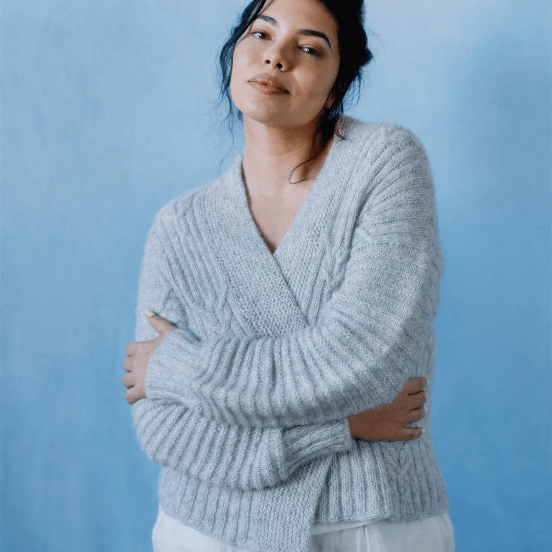 Cloudbusting - Cabled Cardigan