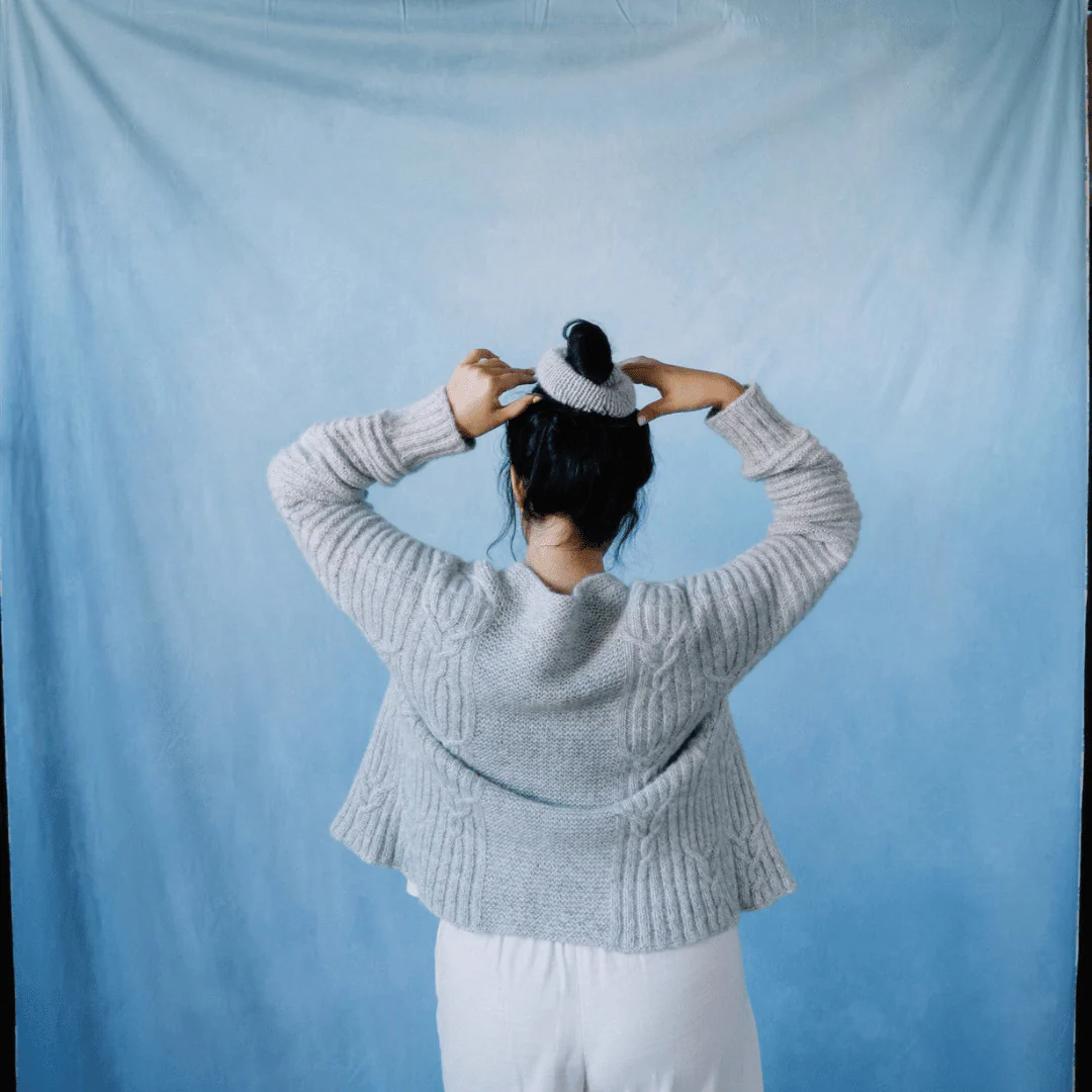 Cloudbusting - Cabled Cardigan