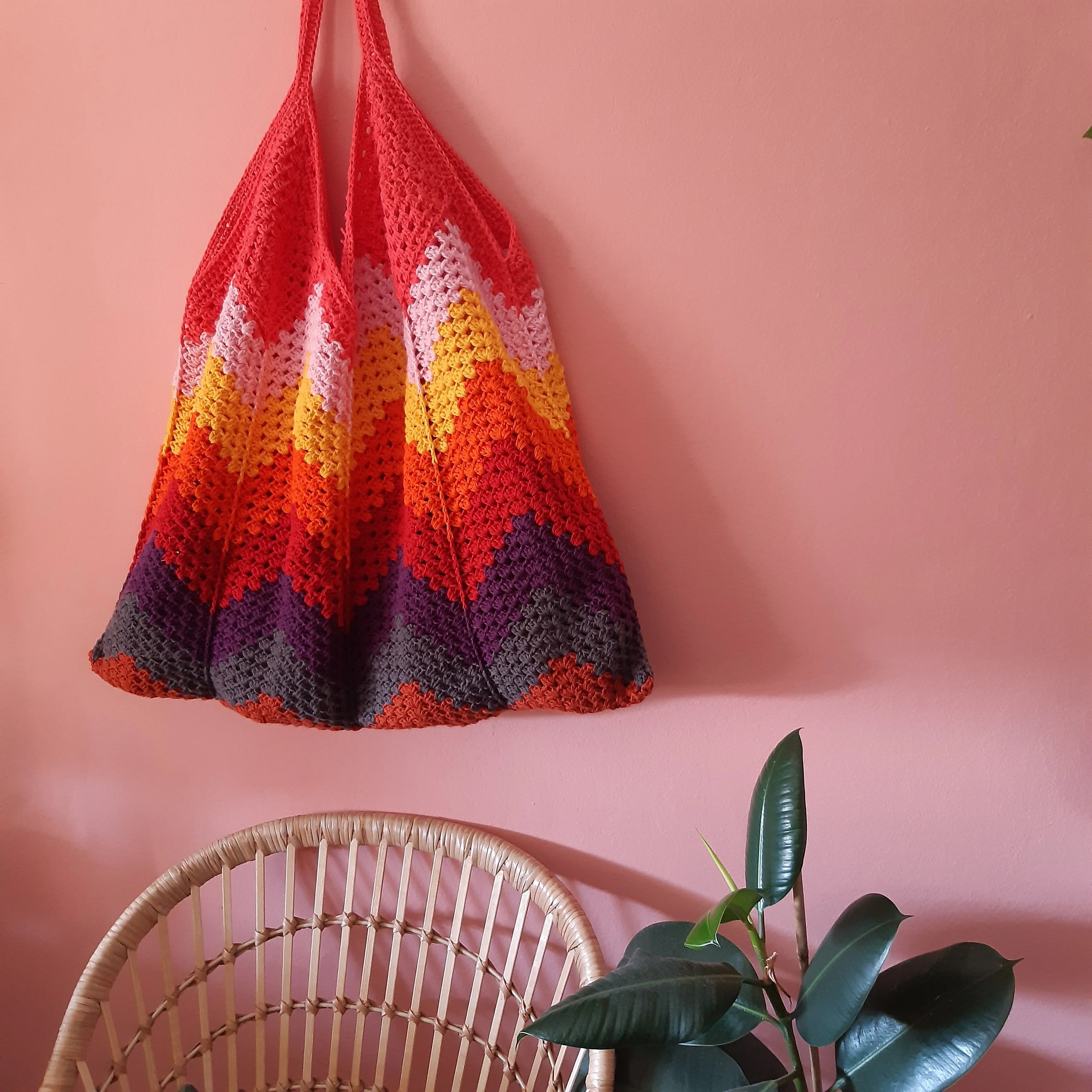 Big Wavy Bag - Tote bag