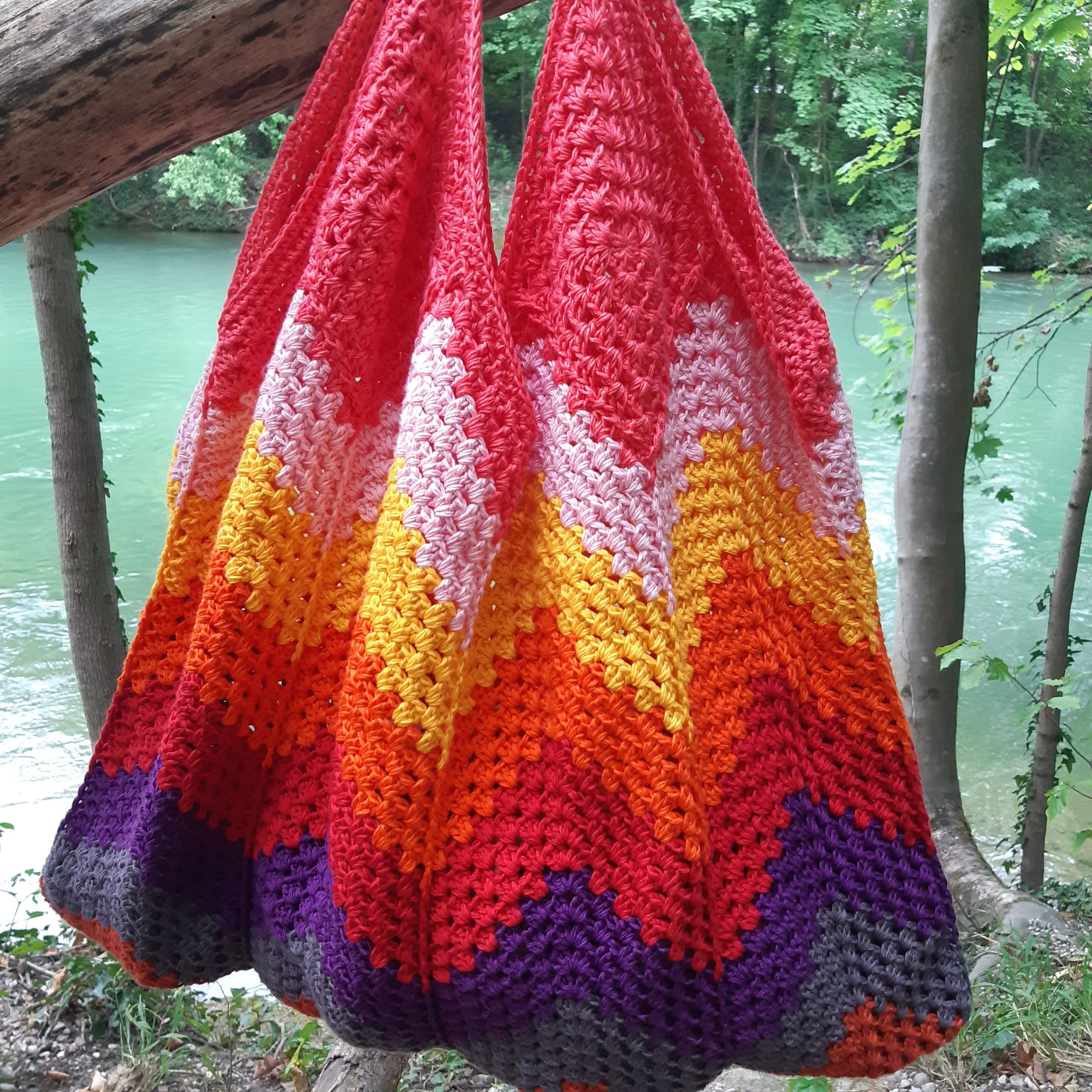 Big Wavy Bag - Tote bag