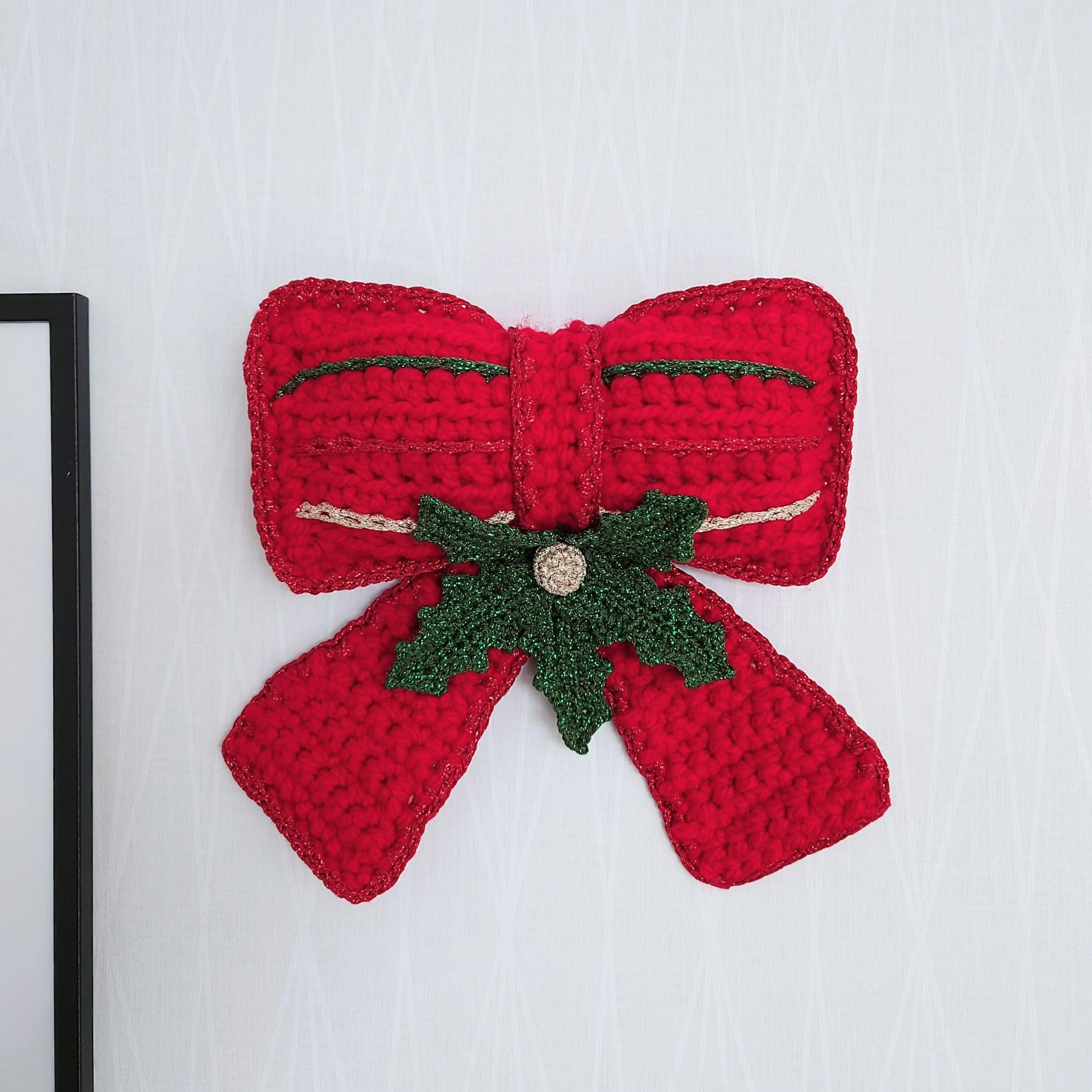 Christmas Bow - Ornament