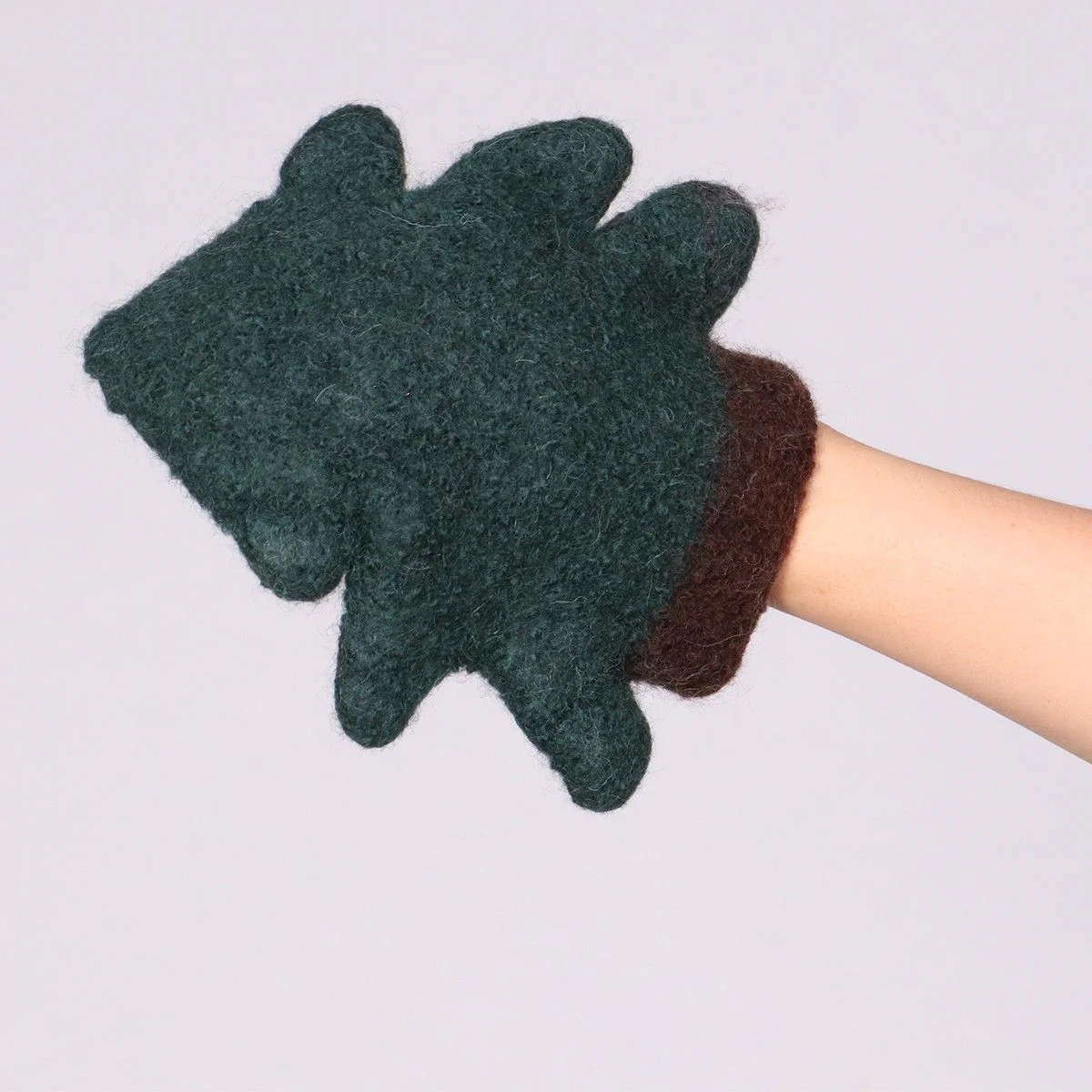 Felted Grill Mitt