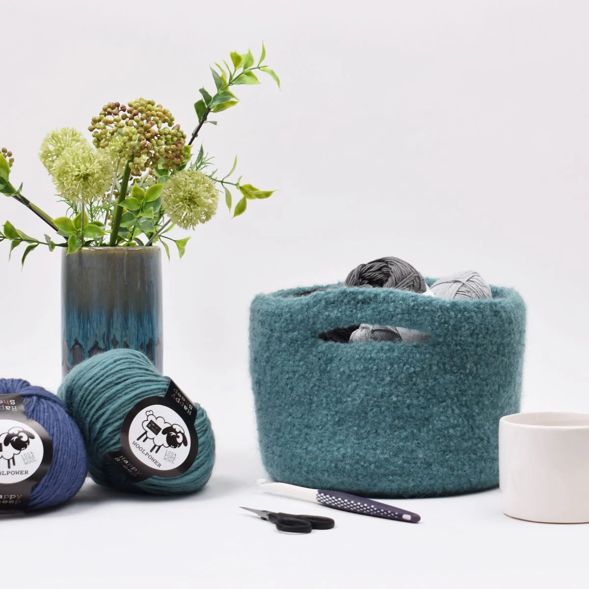 Fulled yarn bag