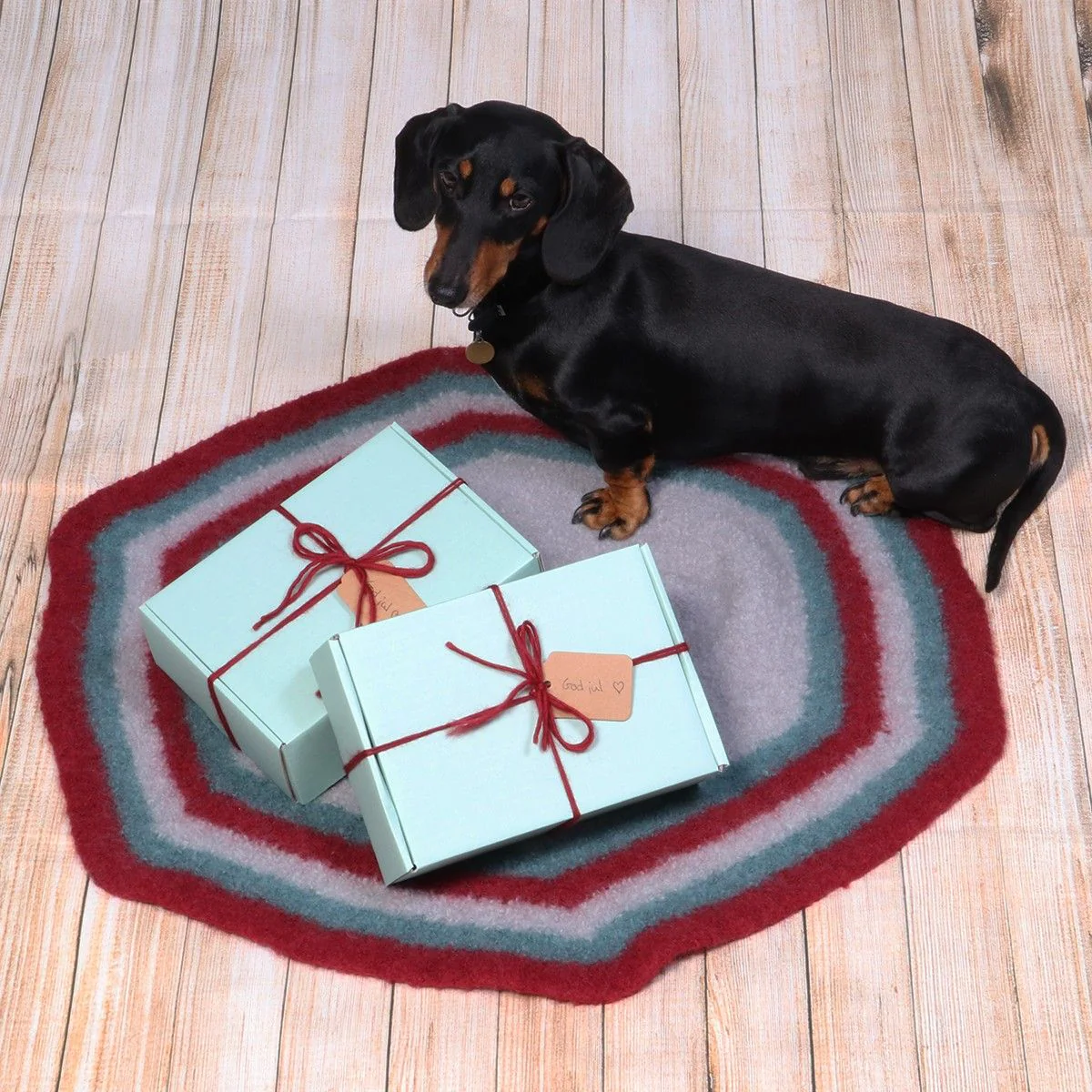 Felted Christmas Tree Skirt