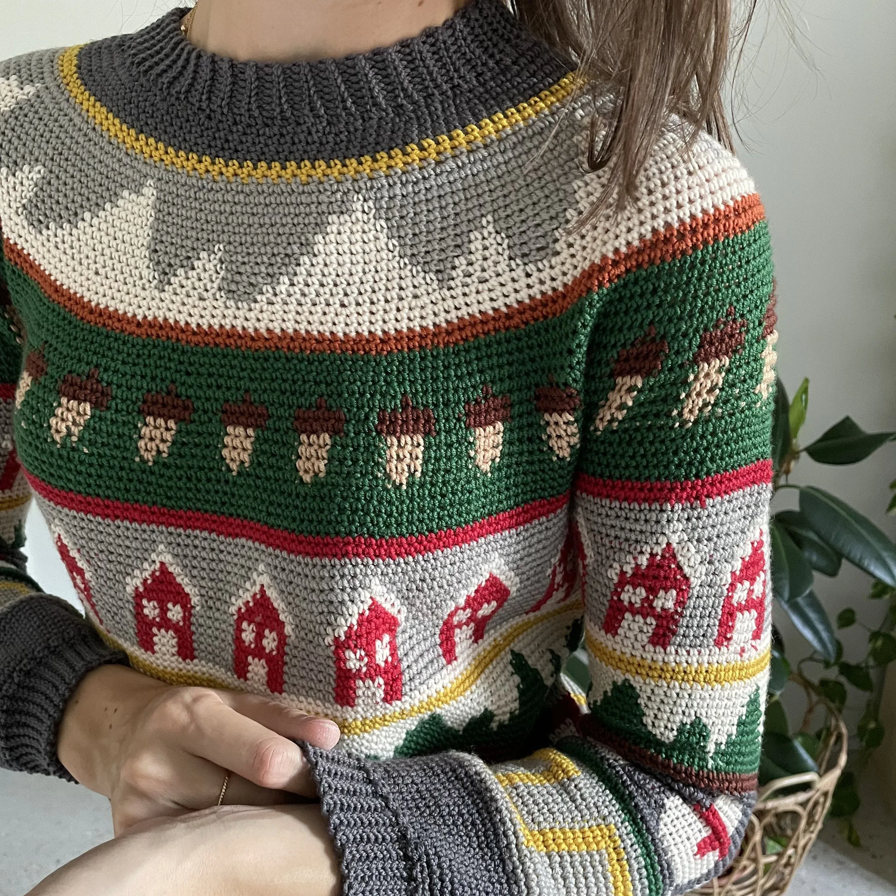 Christmas Landscape - Sweater