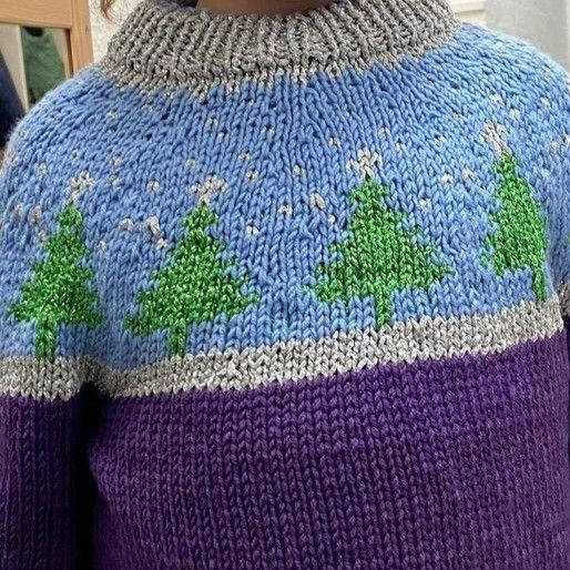 XmasTrees - Childrenâs Sweater