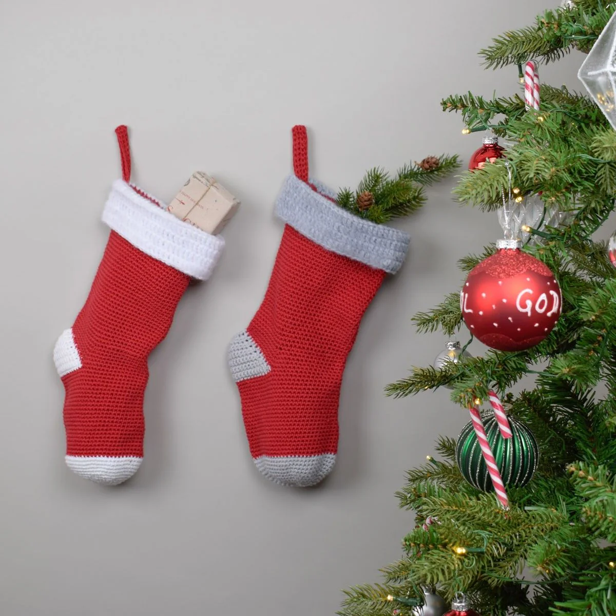 Crocheted Christmas Stocking