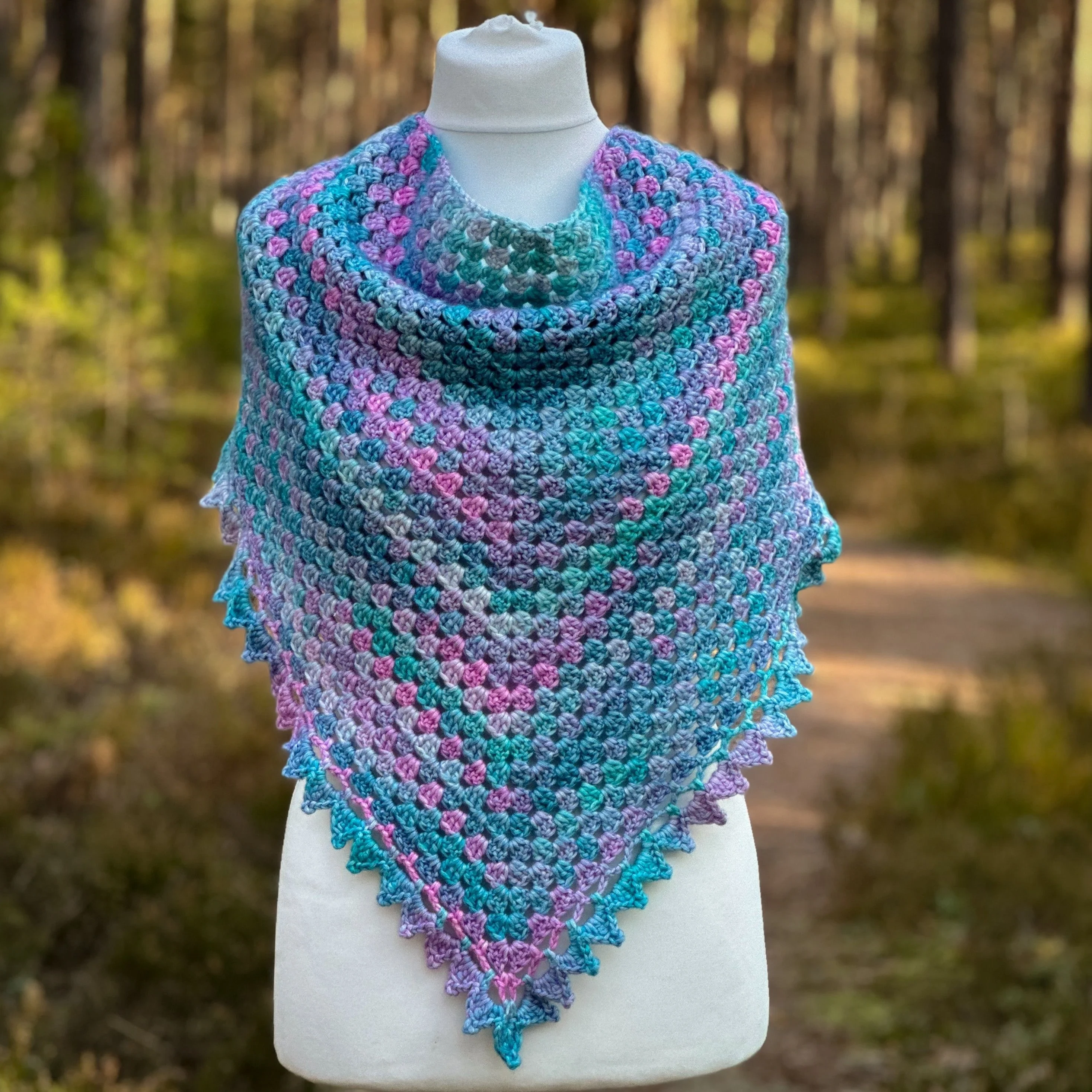 Ocean Dreams - Shawl