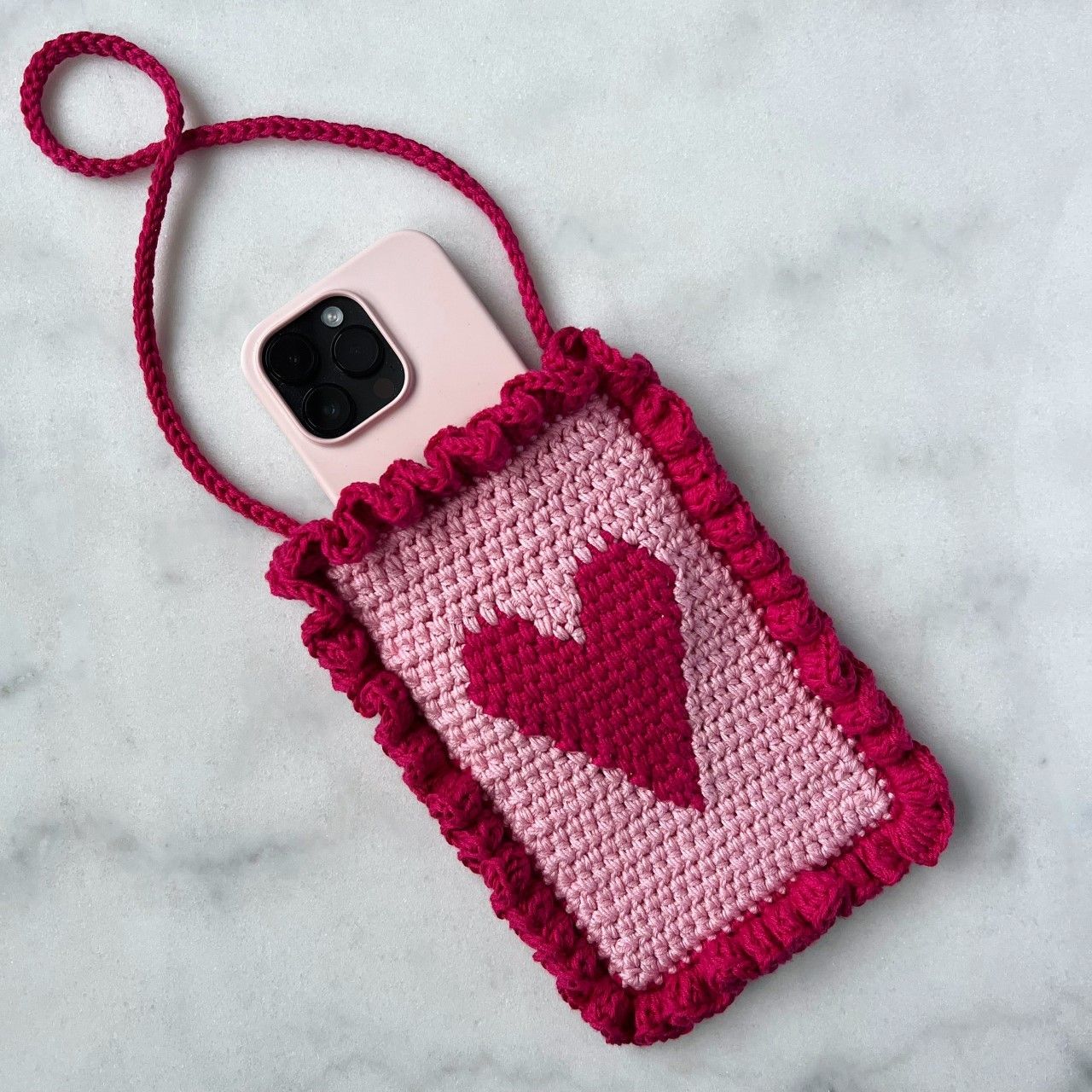 Frilly Heart - Mini Bag