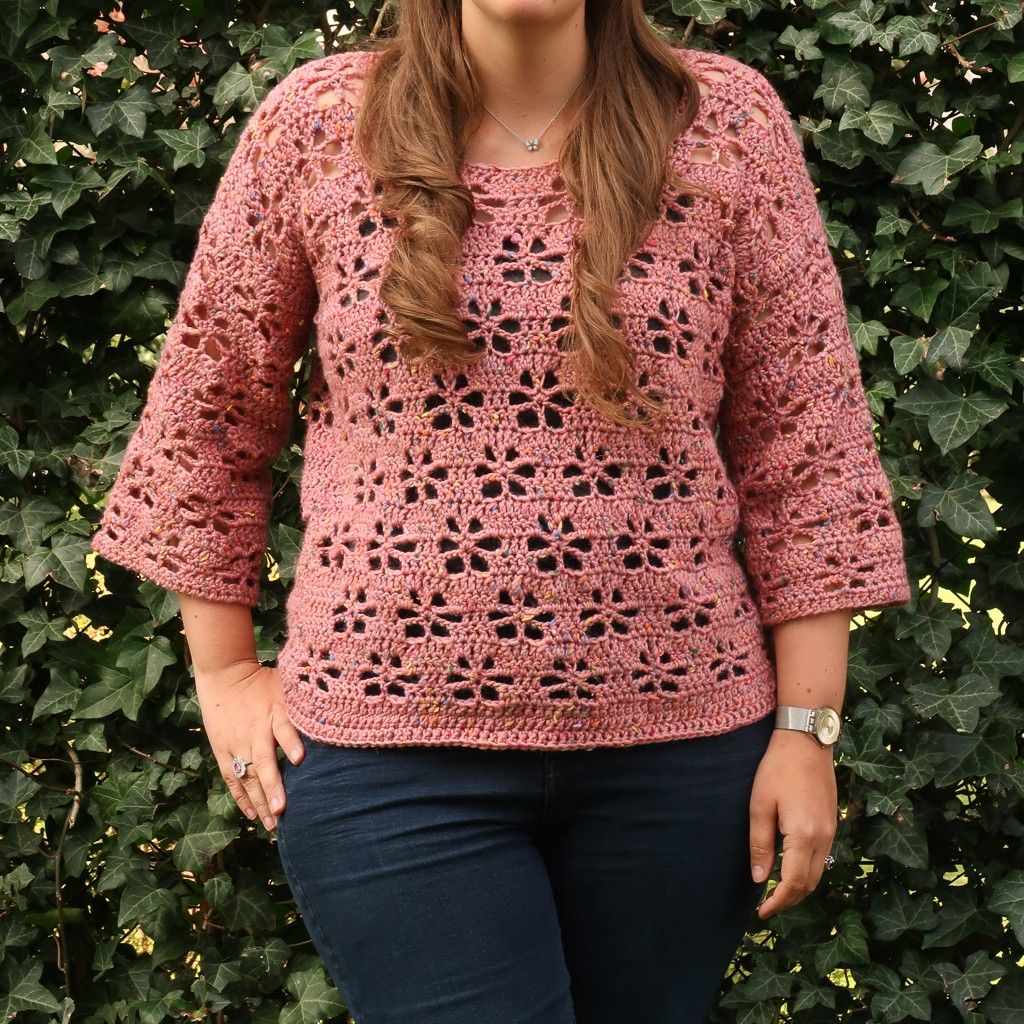 Fleur - Lace Sweater