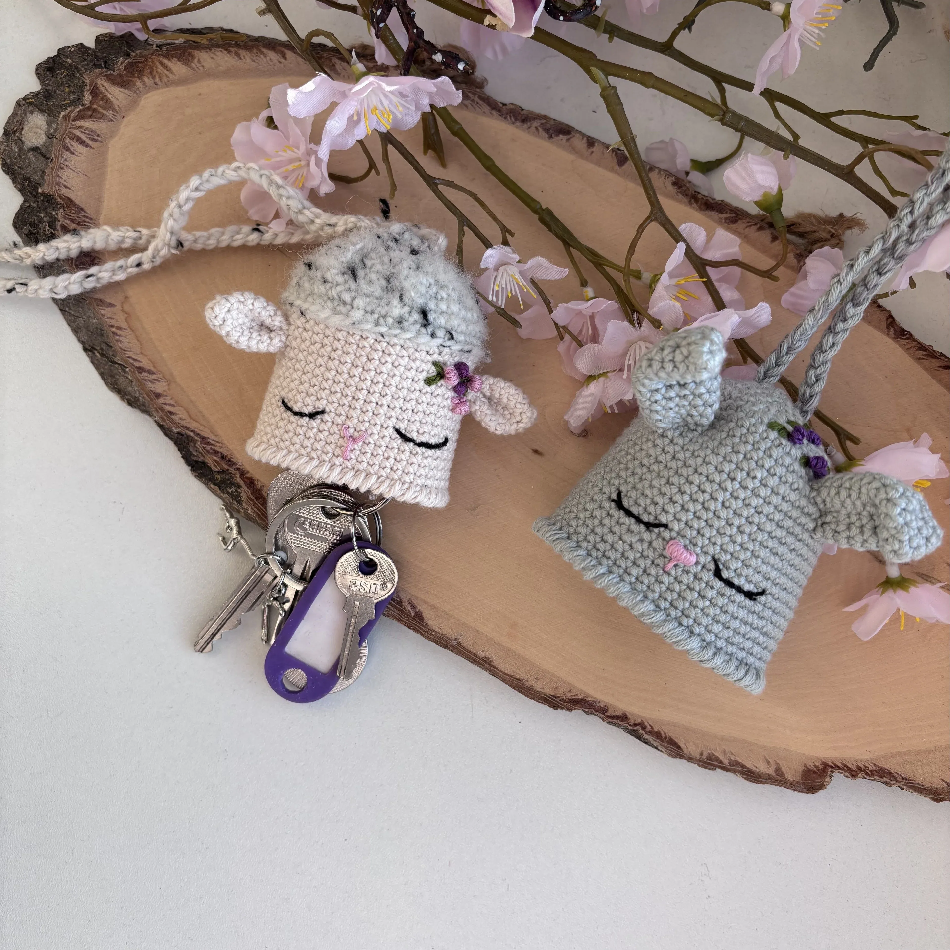 Bunny Lucky & Sheep Amelie - Key Covers