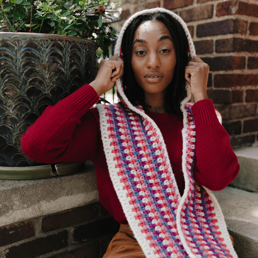 OMG - Hooded Scarf