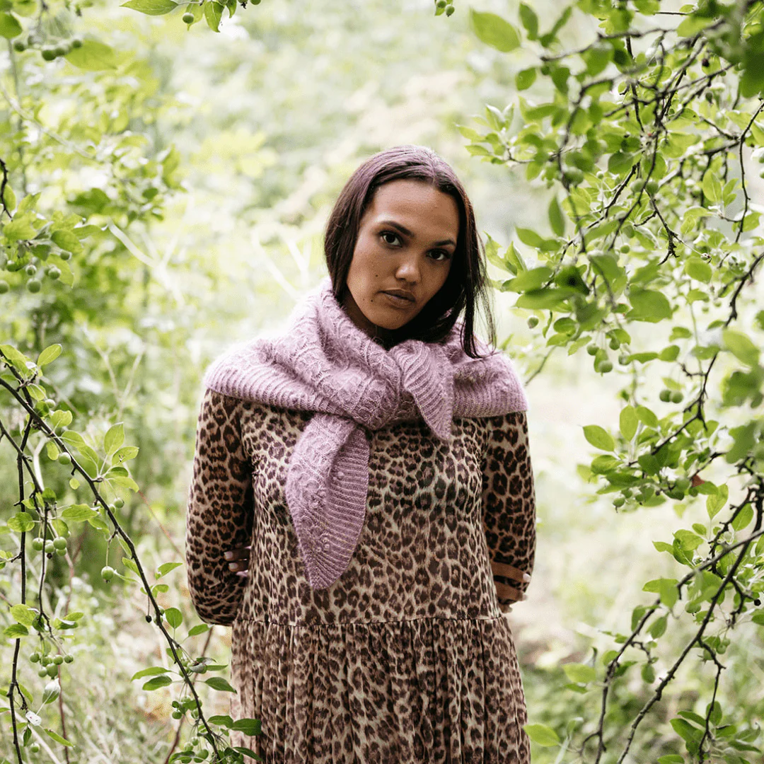 Muse Shawl - Textured Triangular Wrap