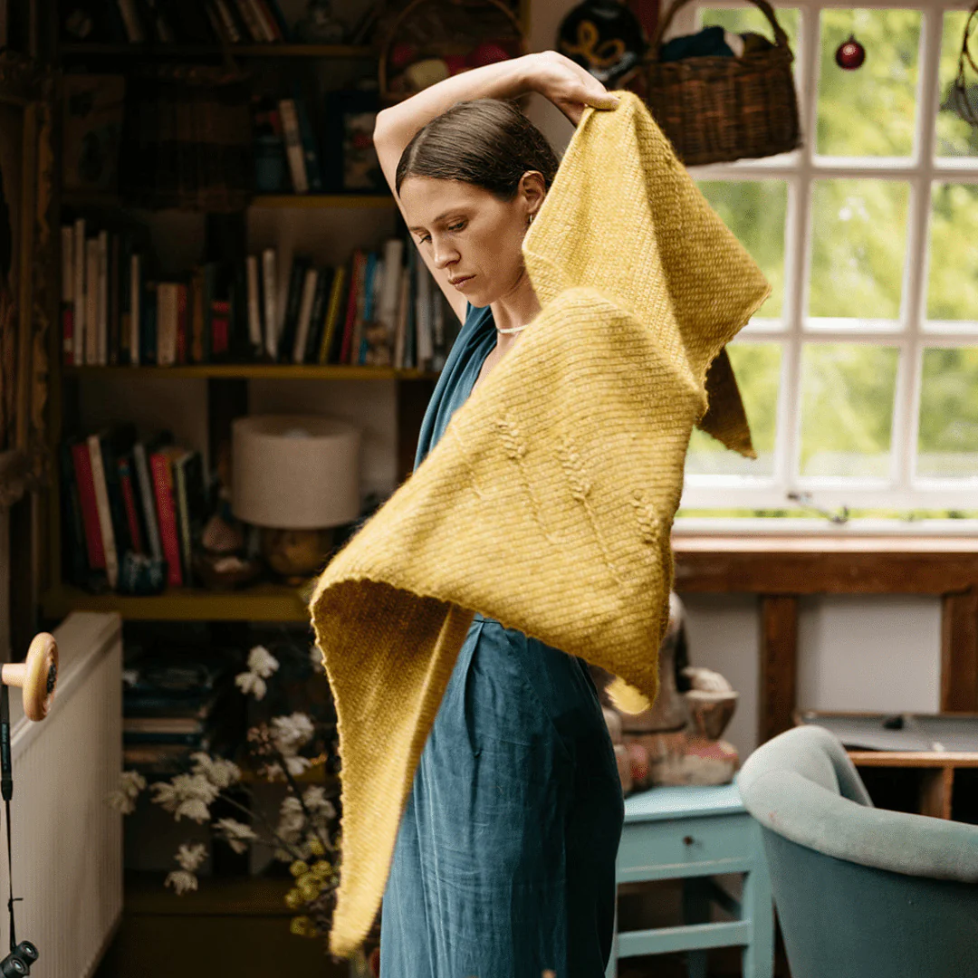 Heart of Gold - Textured Triangular Wrap