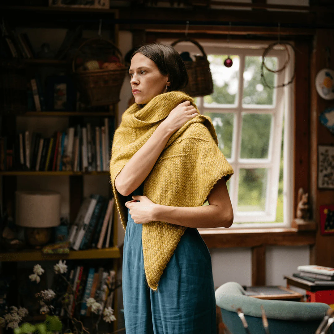 Heart of Gold - Textured Triangular Wrap