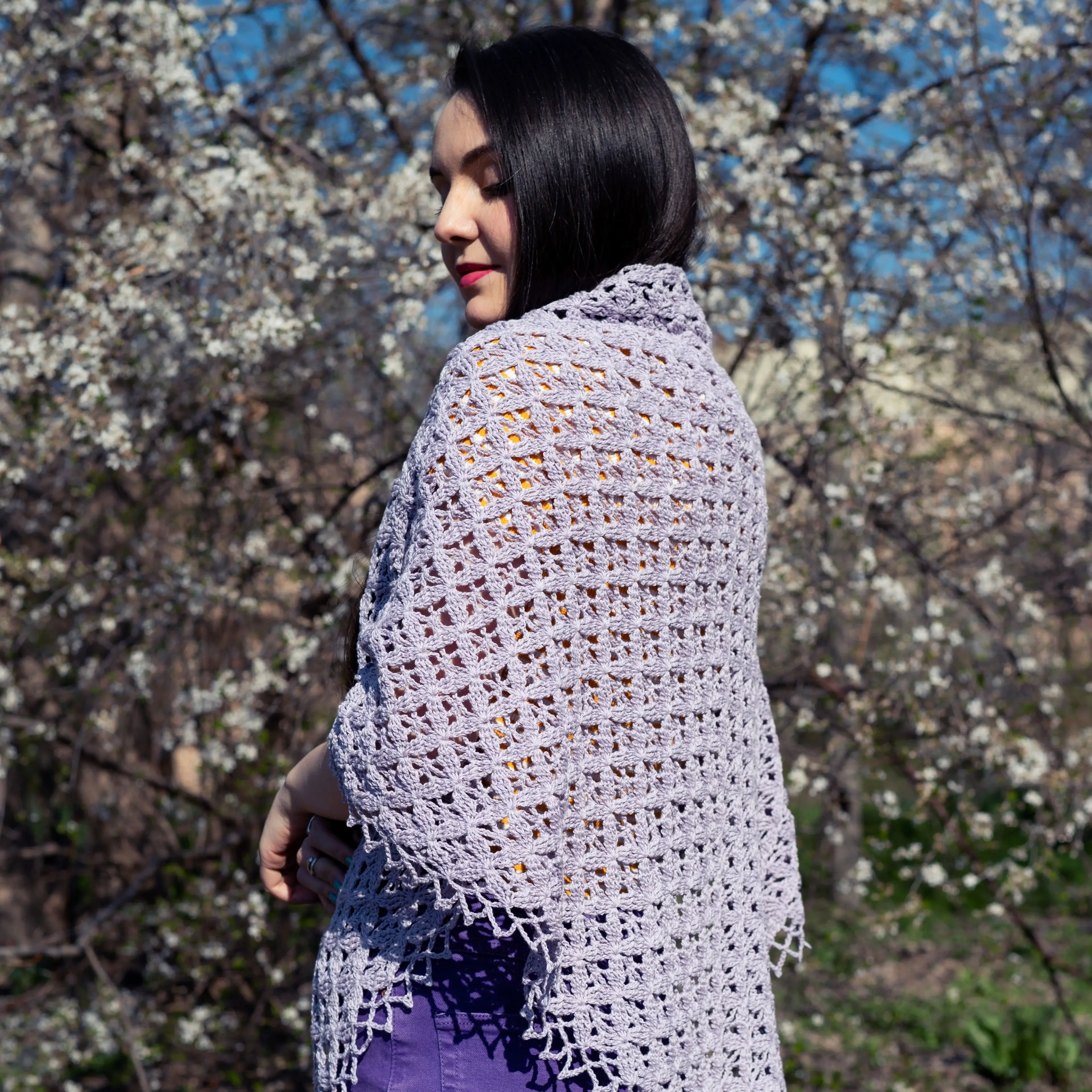 Purpureal - Shawl