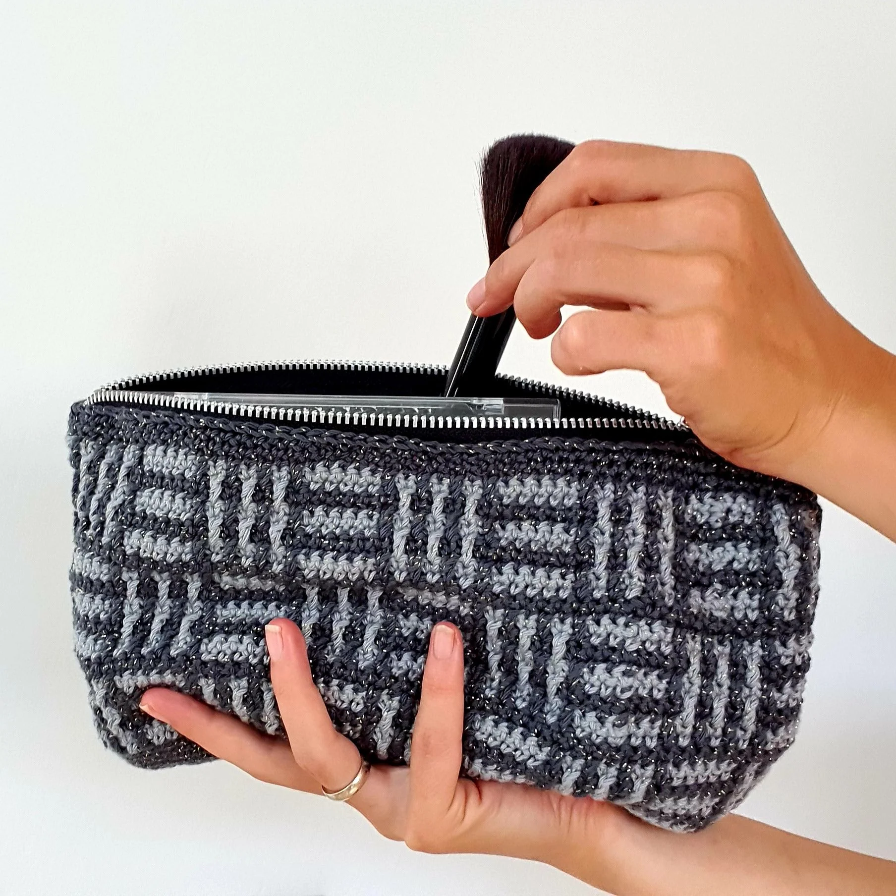 Checker - Makeup Pouch