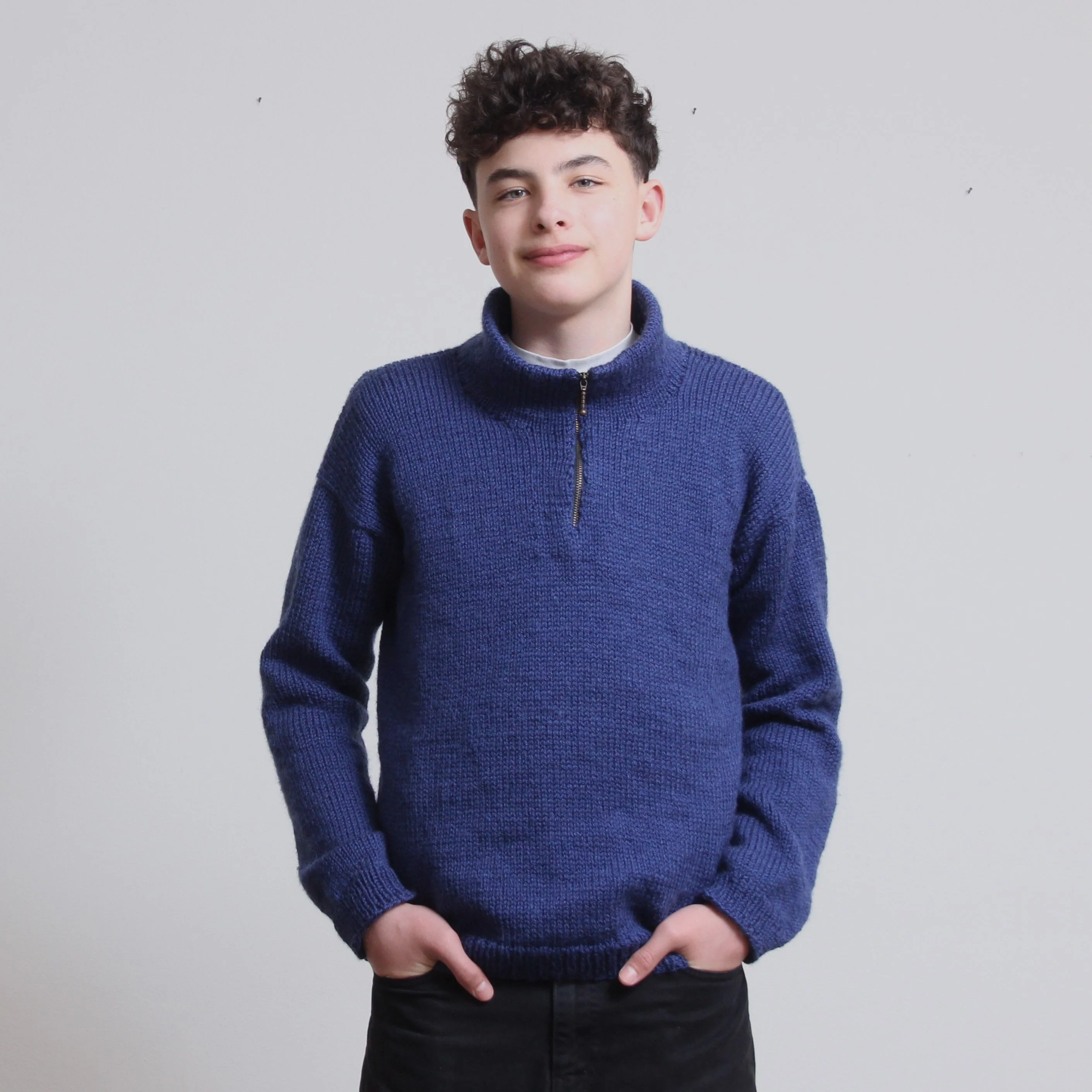 Willi - Sweater with zipper