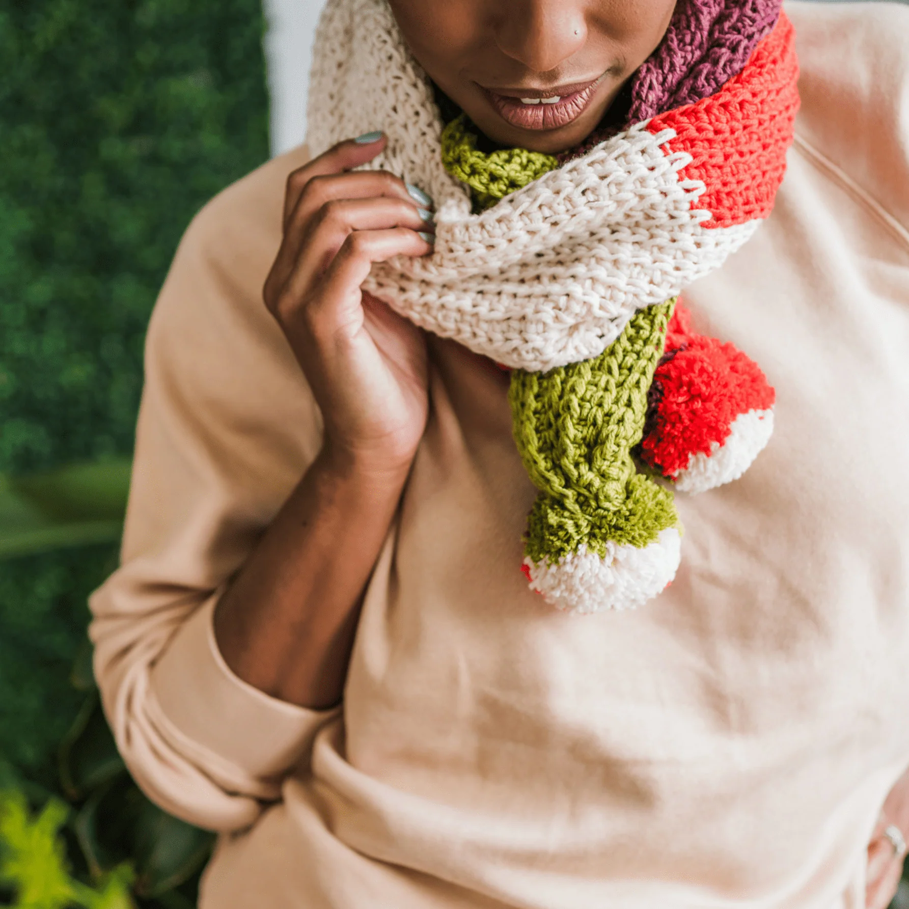 Chilly - Pom Scarf