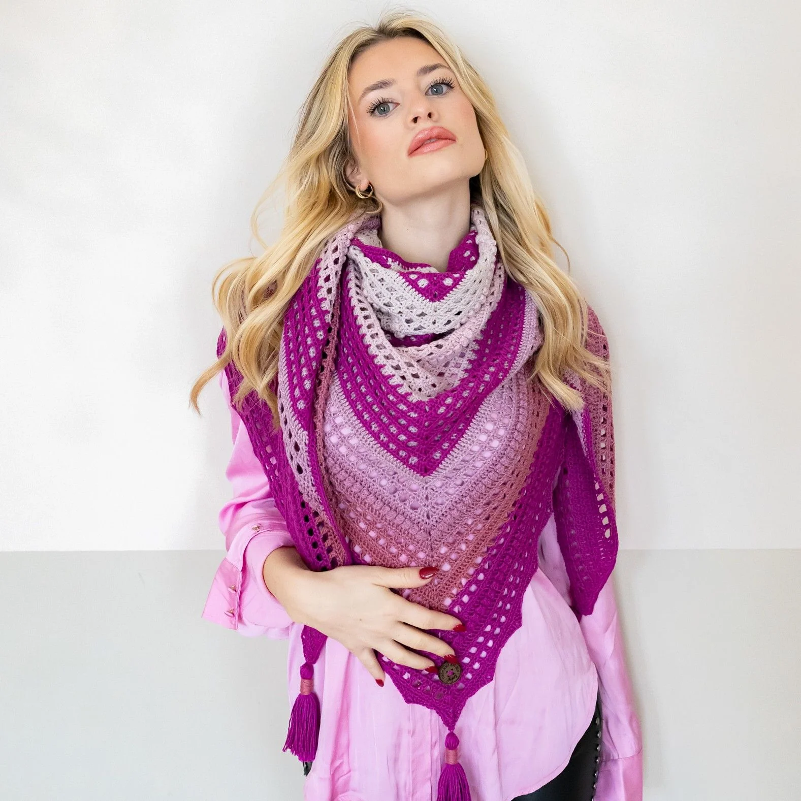 Romantic Bloom - Shawl