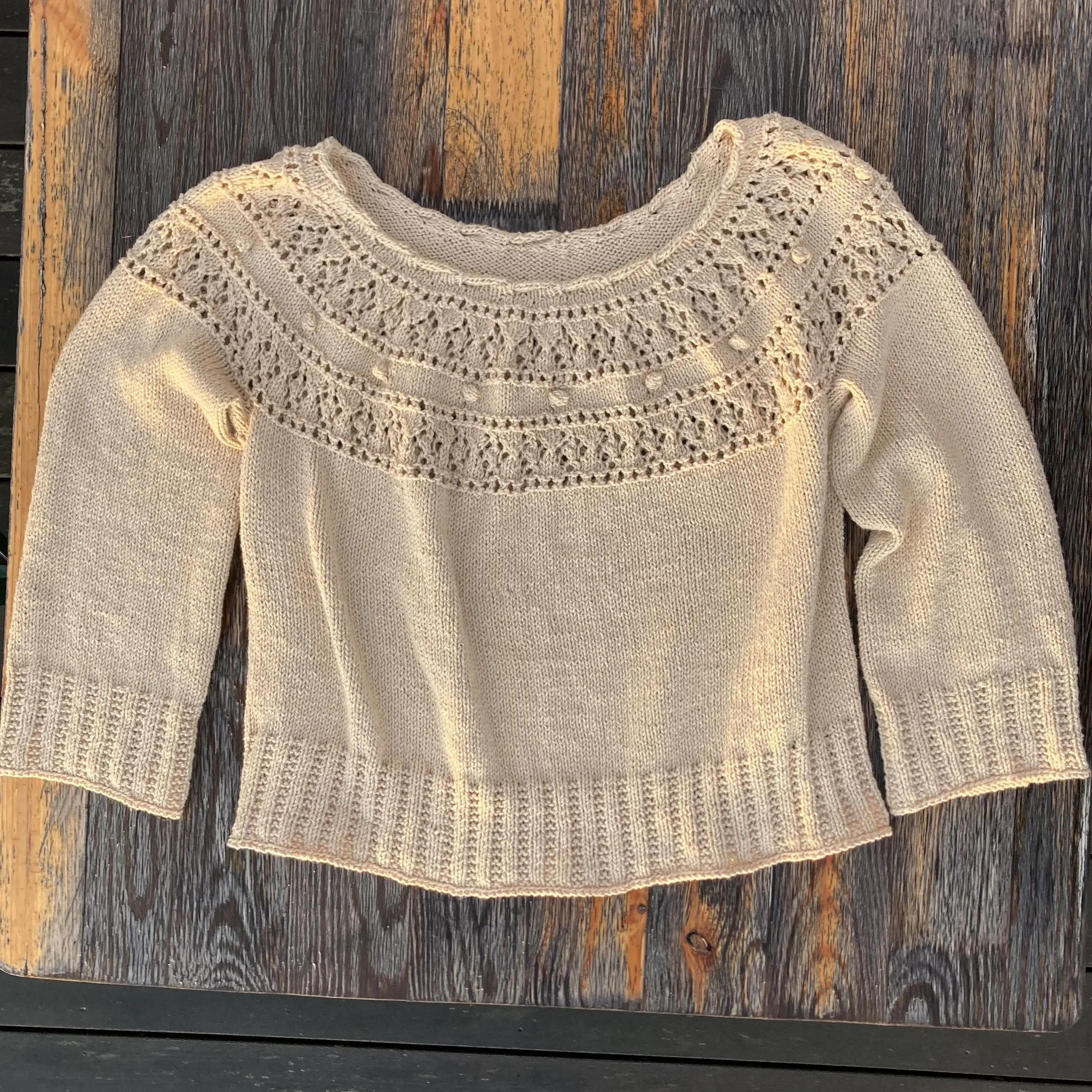 Diamond Eyelets - Blouse