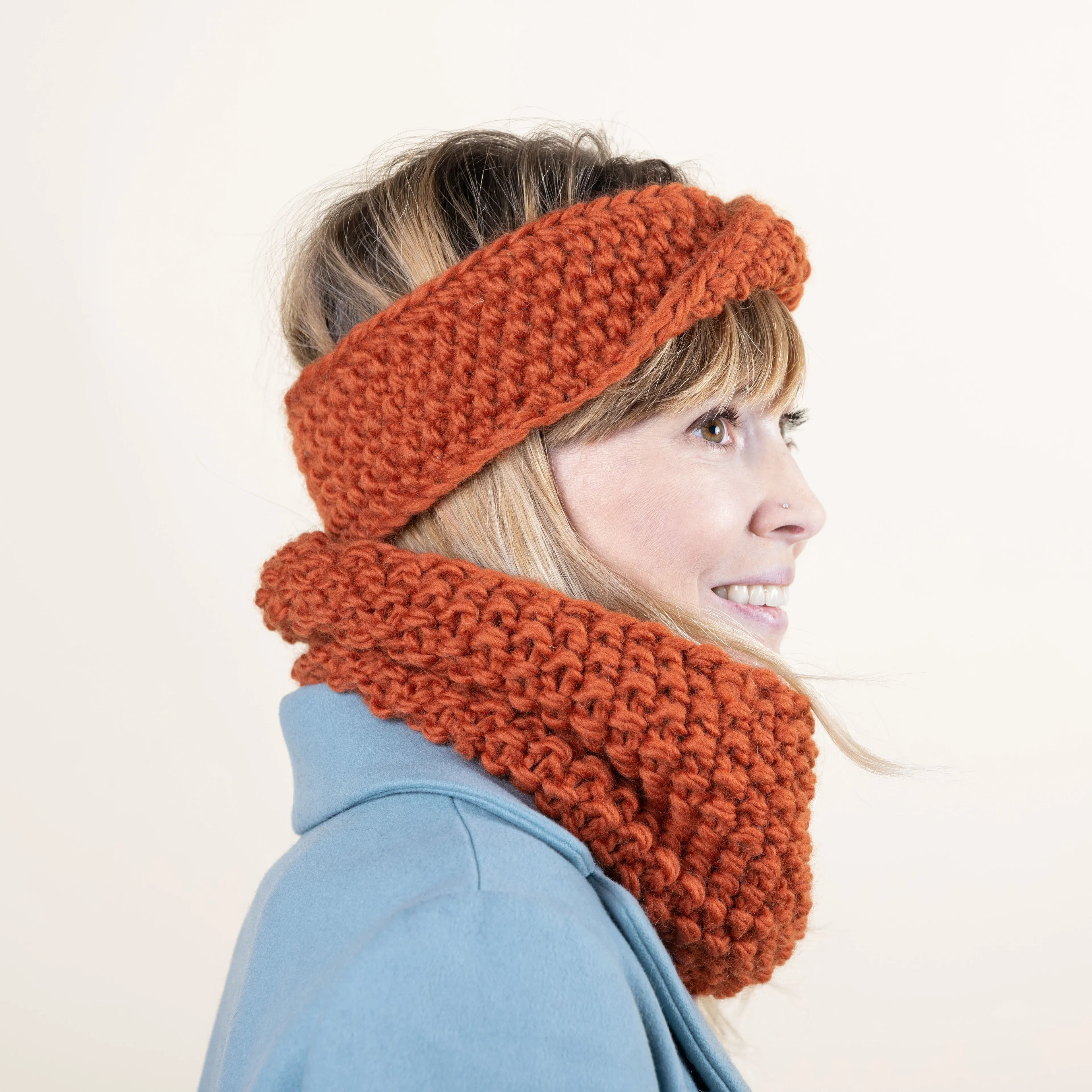 Mount Elbert - Headband and tube scarf