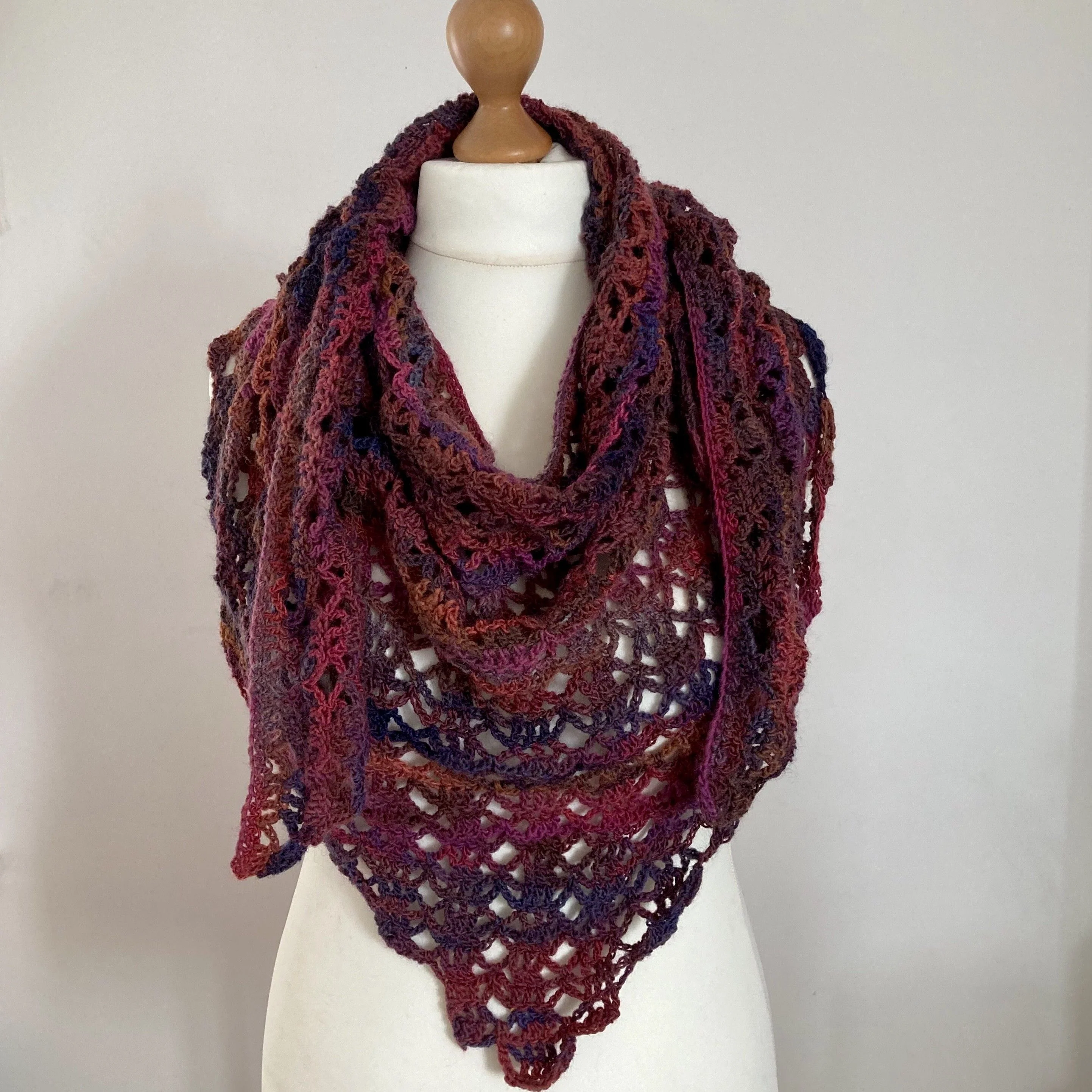 Ruby - Shawl