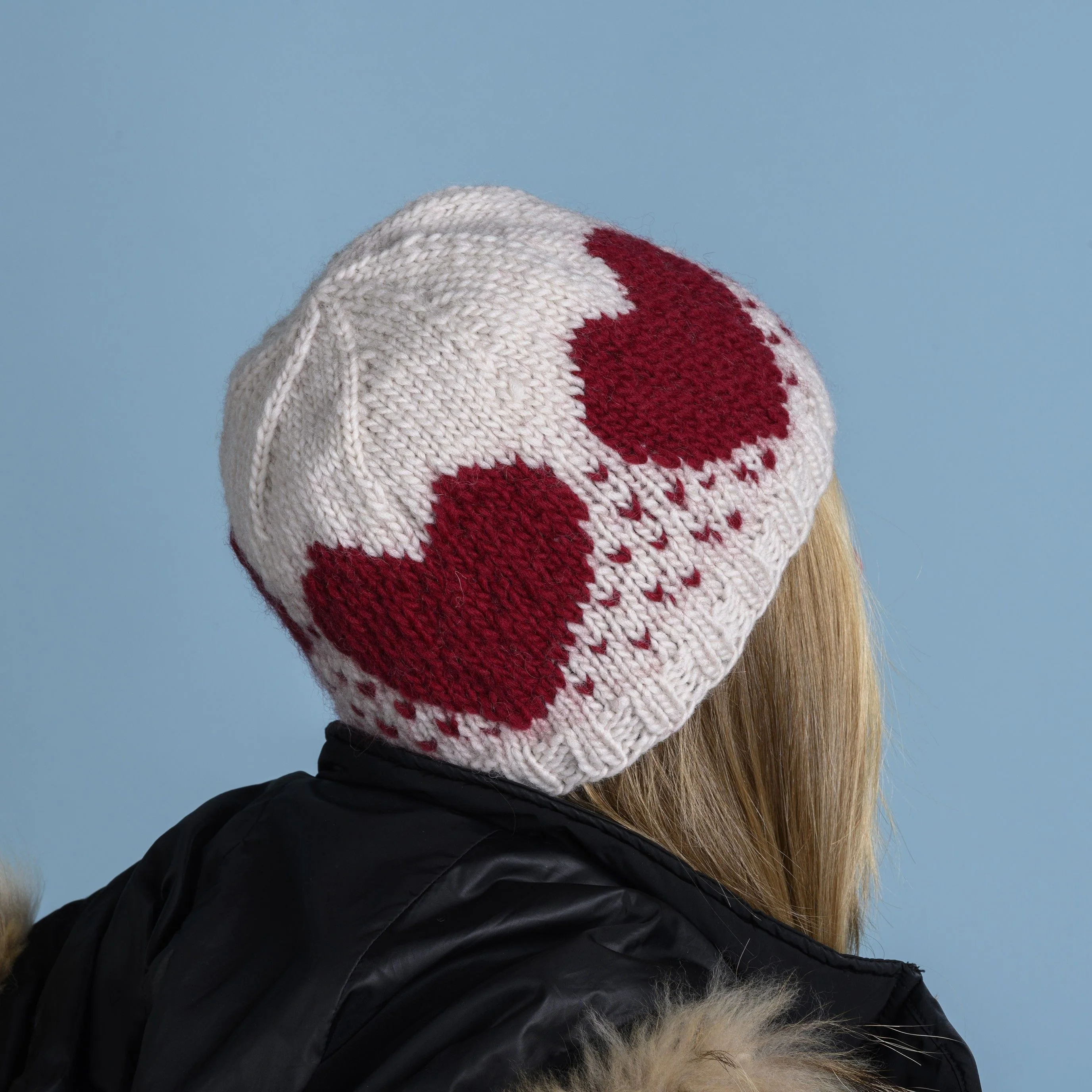 Rubin - Hat with hearts