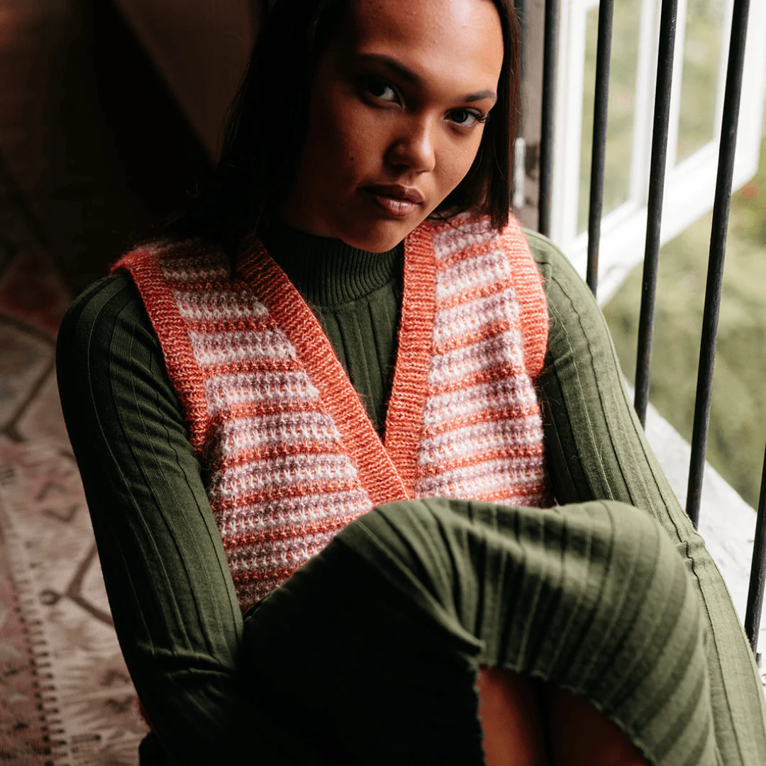 Amelia - Colourwork Vest
