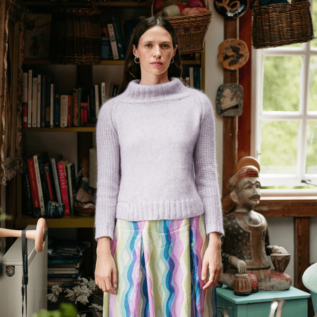 Jacaranda - Raglan Pullover