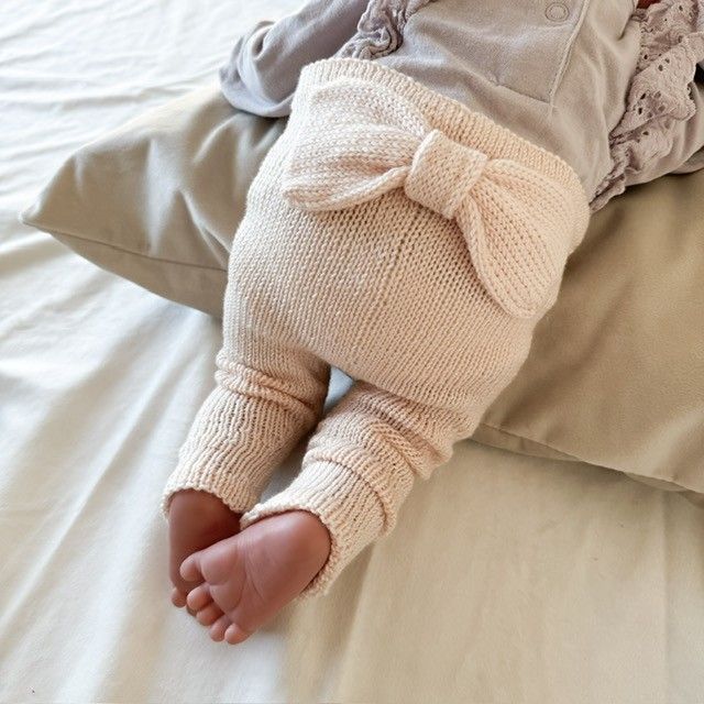 Bow - Childrenâs Tights