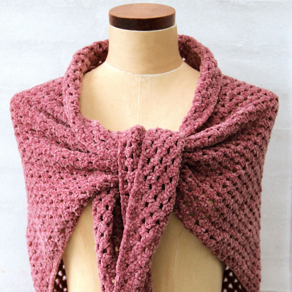 Granny Shawl BohÃ©me Velvet "Fine"