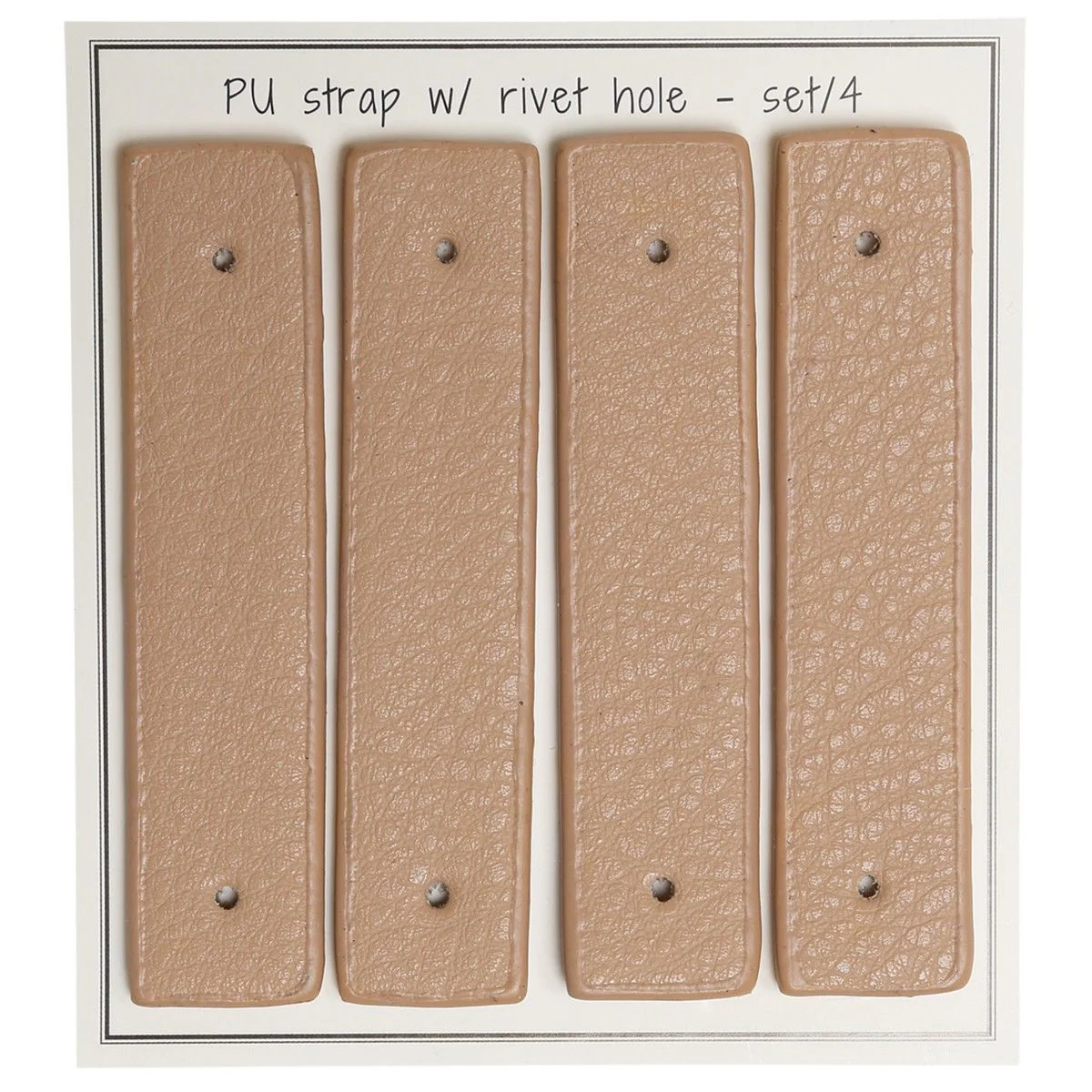 Straps for Baskets, 3.3 x 0.70 in (8.5 x 1.8 cm), 4pcs.