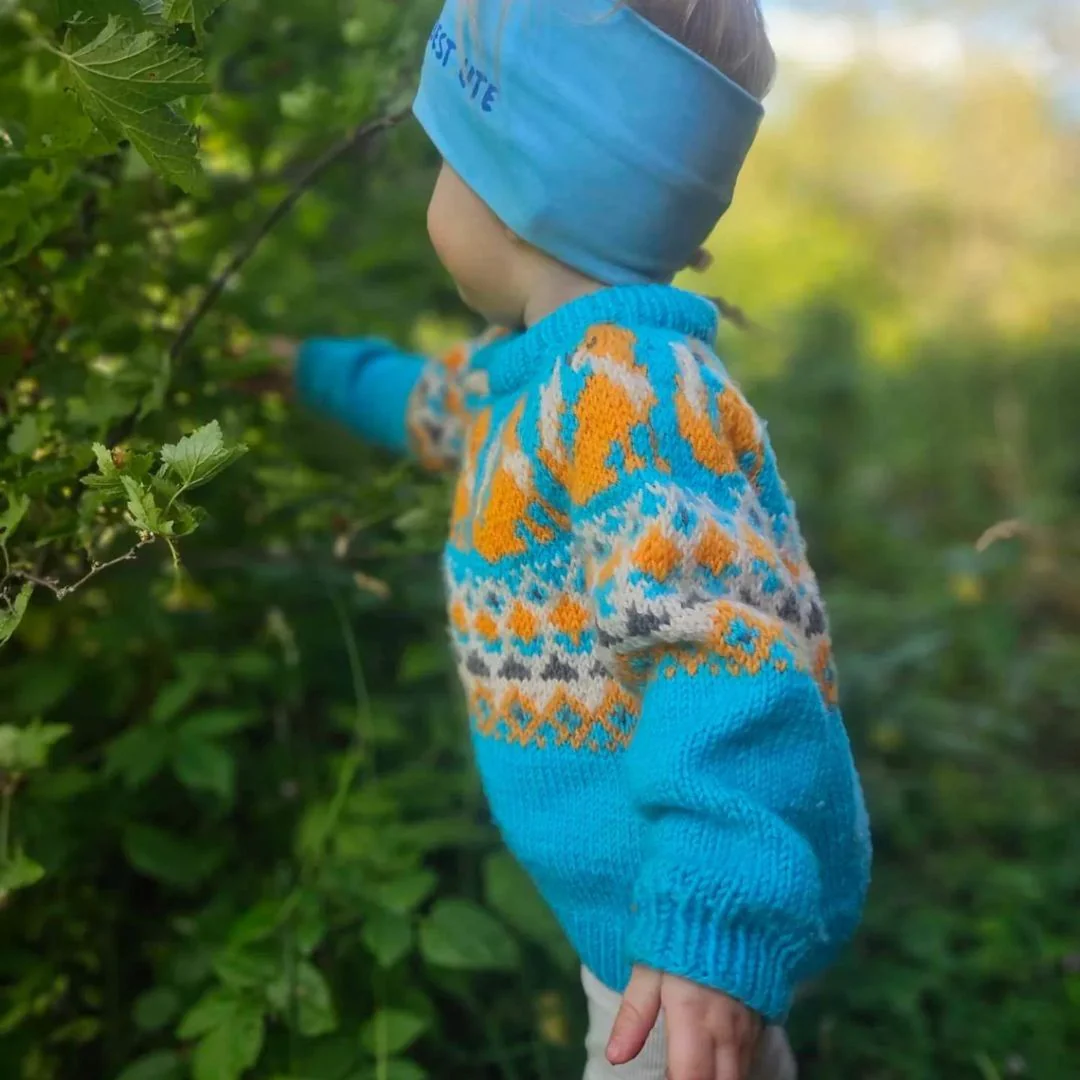 Happy Fox - Childrenâs sweater