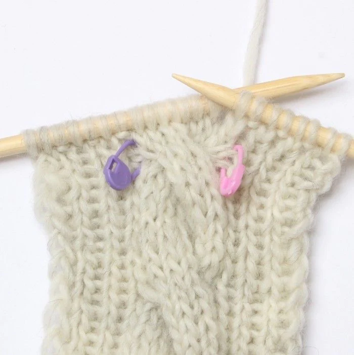 Stitch Markers w. lock - 25 pcs.