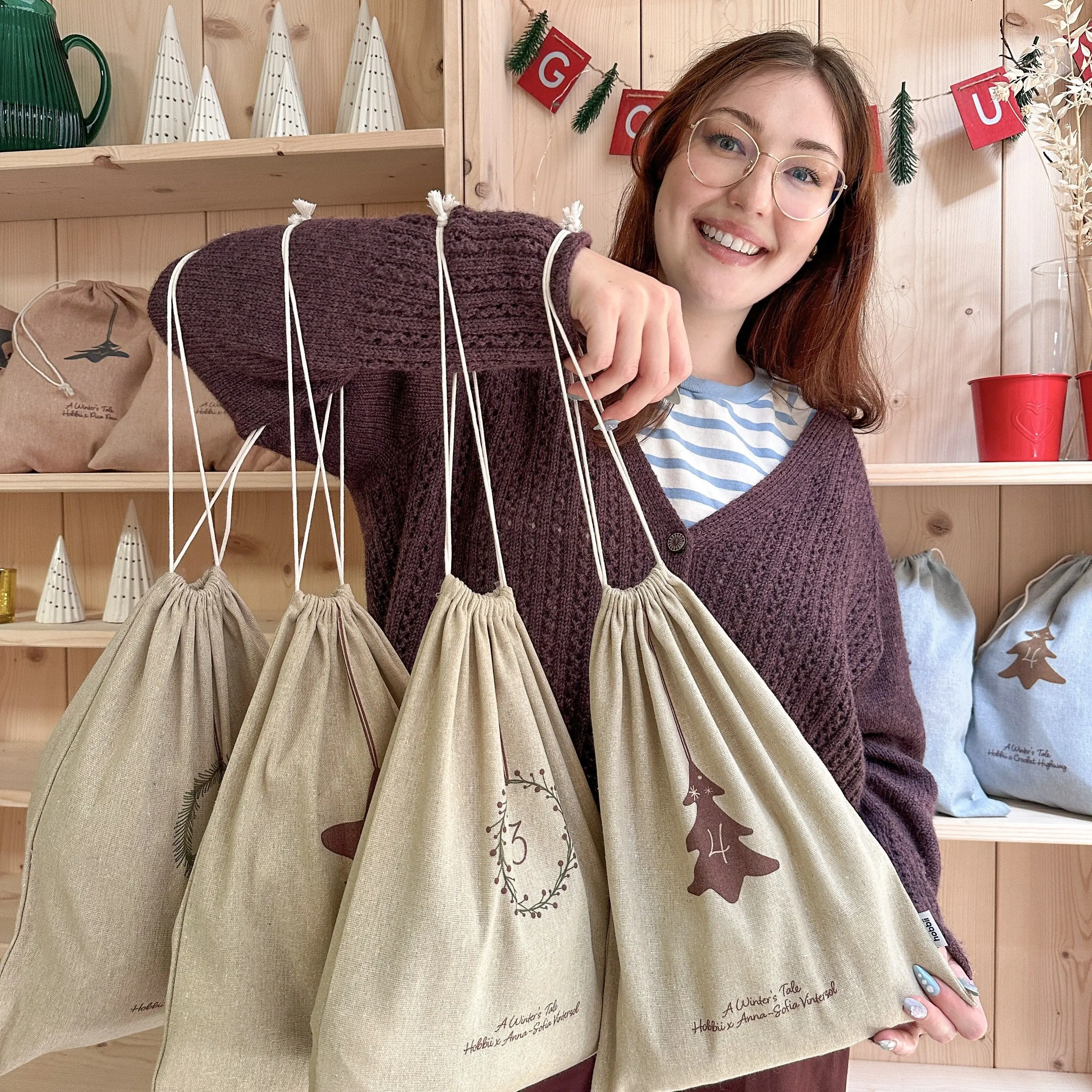 Knit Advent Calendar by Anna Sofia Vintersol