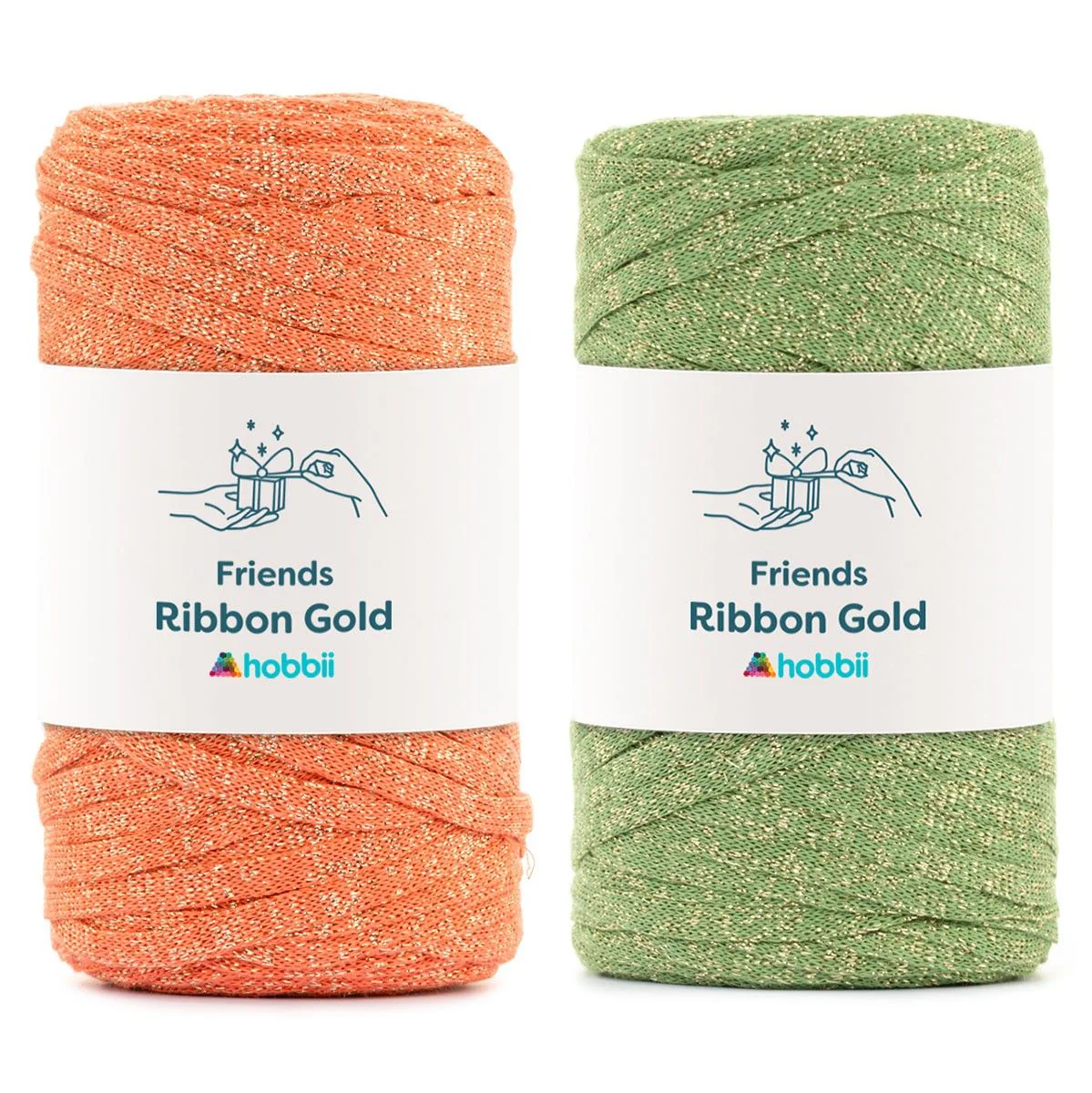 Friends Ribbon Gold