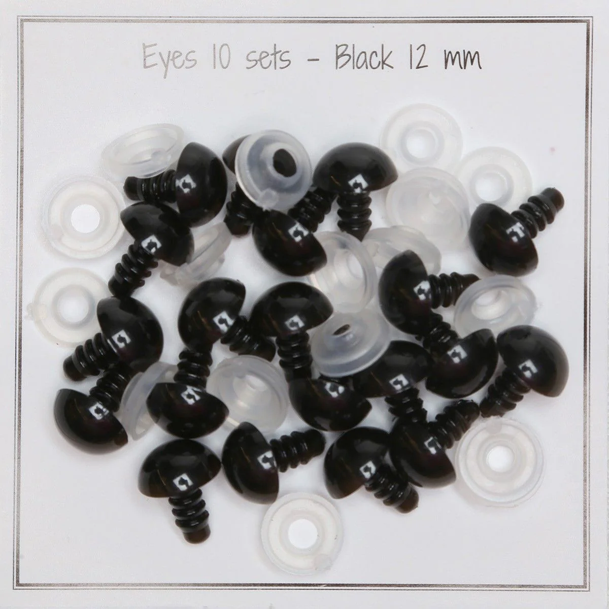 Safety eyes â 12 mm (0.47 in)