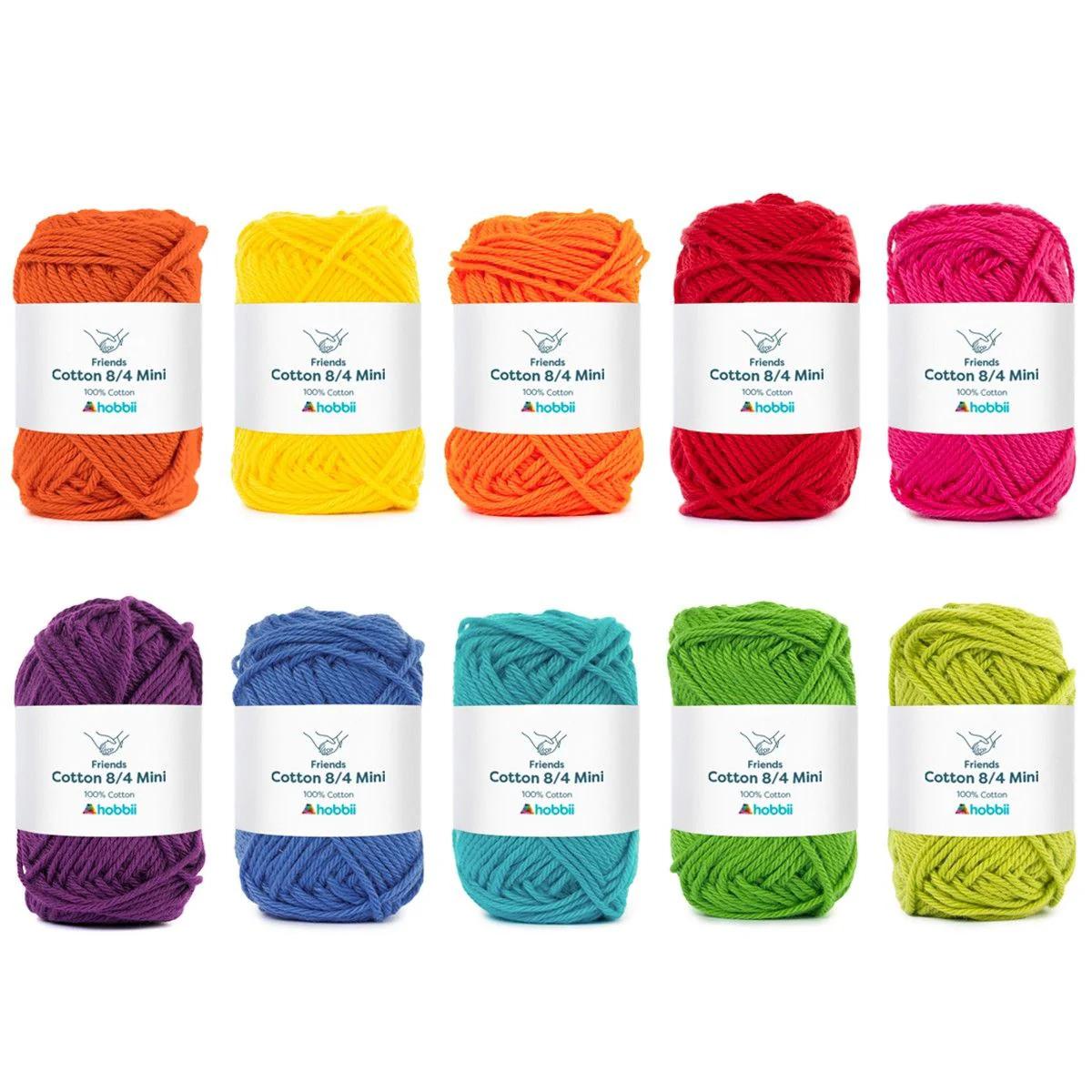 Friends Cotton 8/4 Mini Color Pack