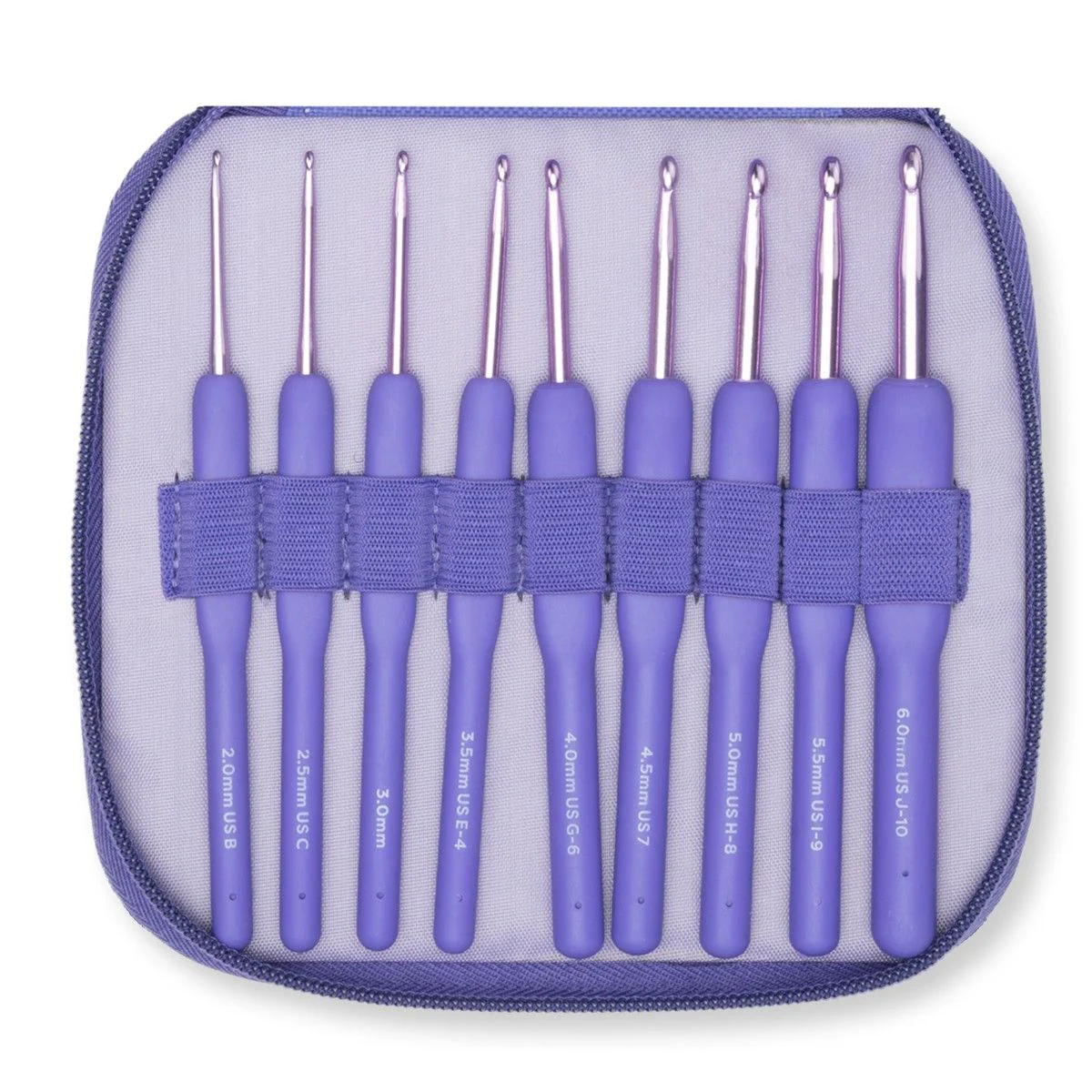 Cosmo Crochet Hook Set - 9 Sizes - Wisteria