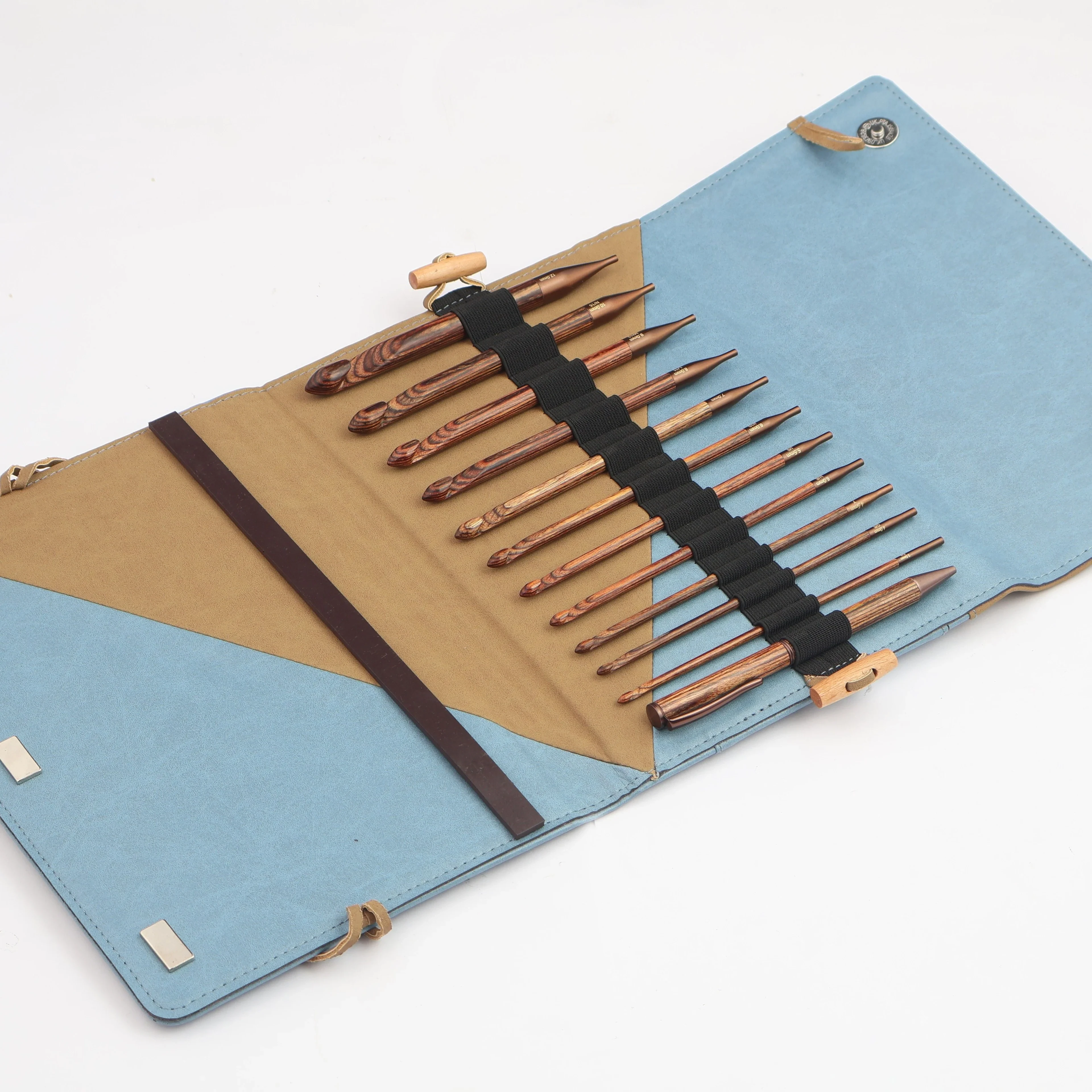 Ginger - Interchangeable Afghan/Tunisian Crochet Hook Set
