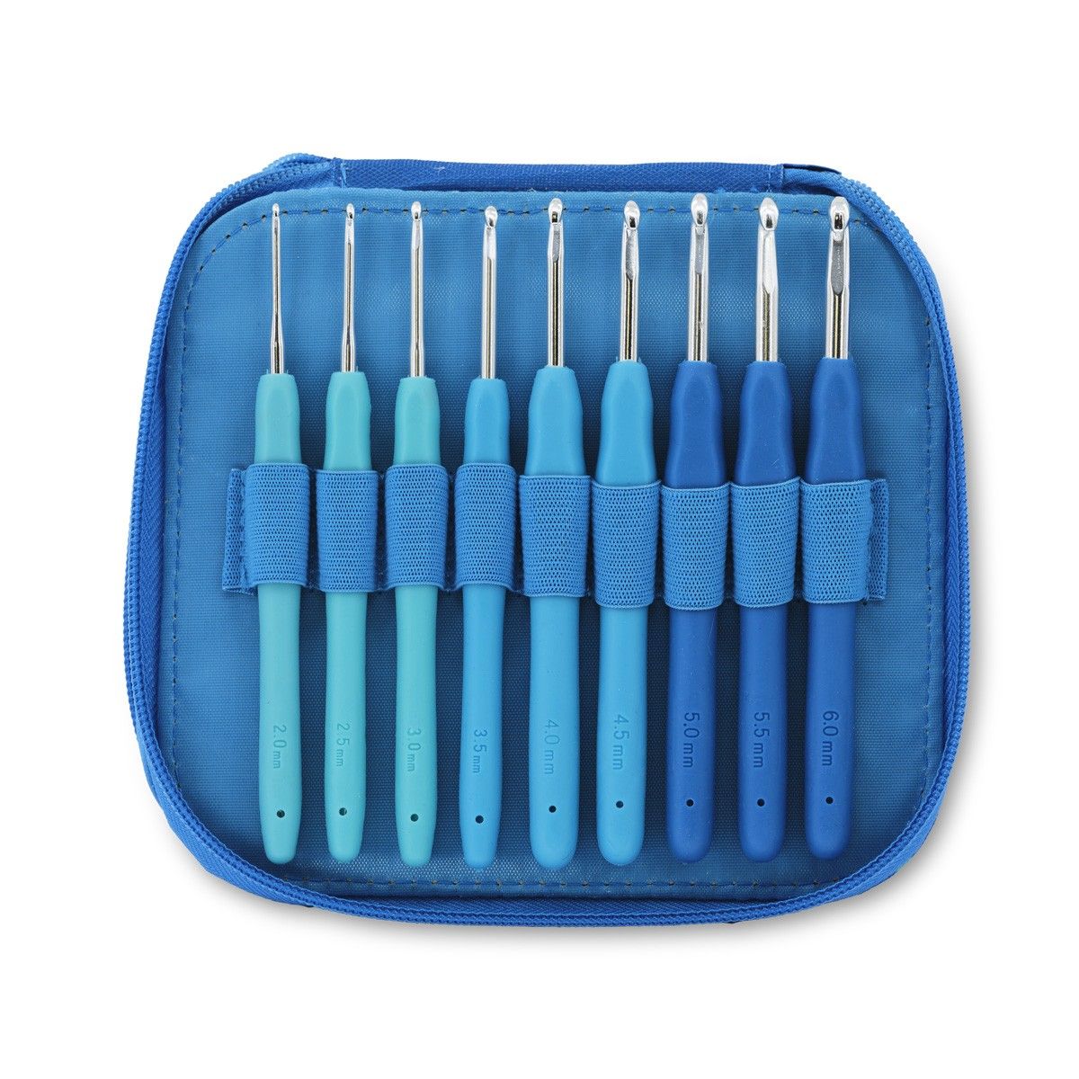 Easy Touch Crochet Hook Set - Lagoon - 9 sizes