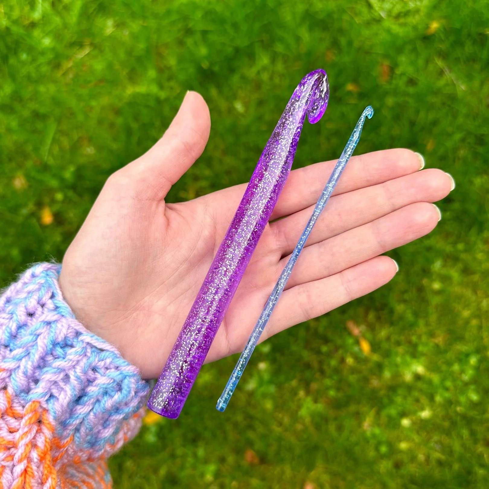 Glitter Crochet Hook