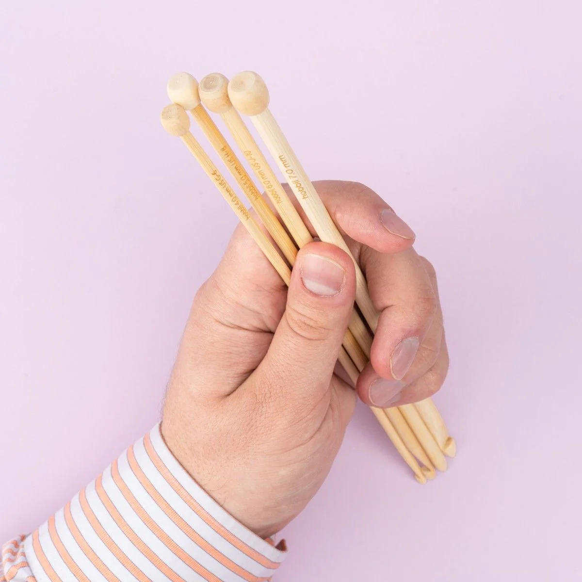 Bamboo Tunisian Crochet Hook - 25 cm (9.8 in)