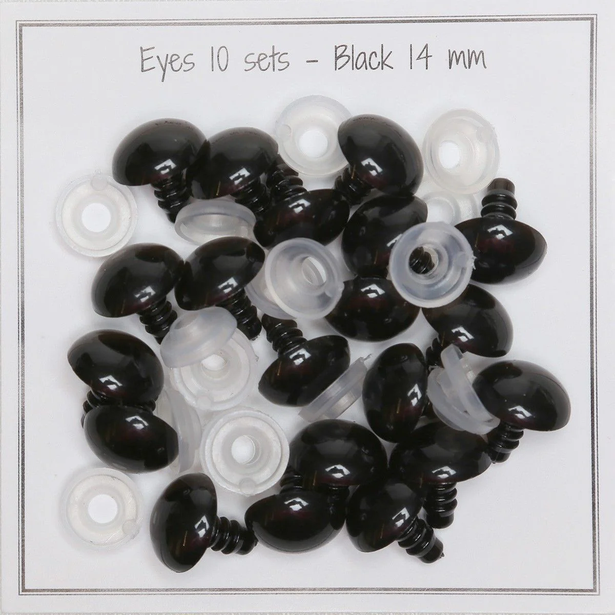 Safety eyes â 14 mm (0.55 in)