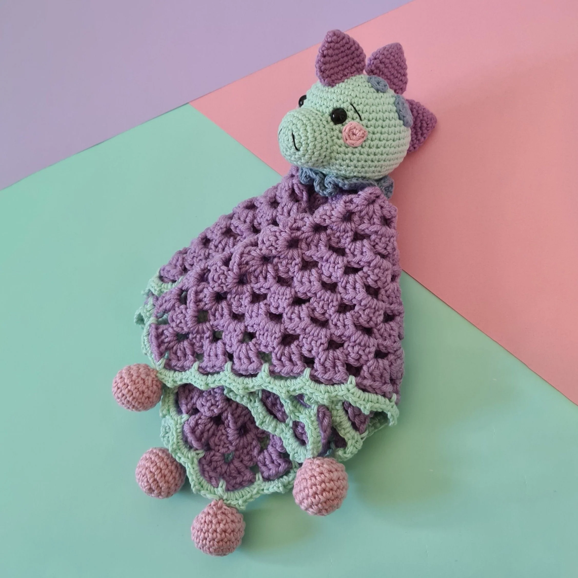 Dino Cuddle Cloth