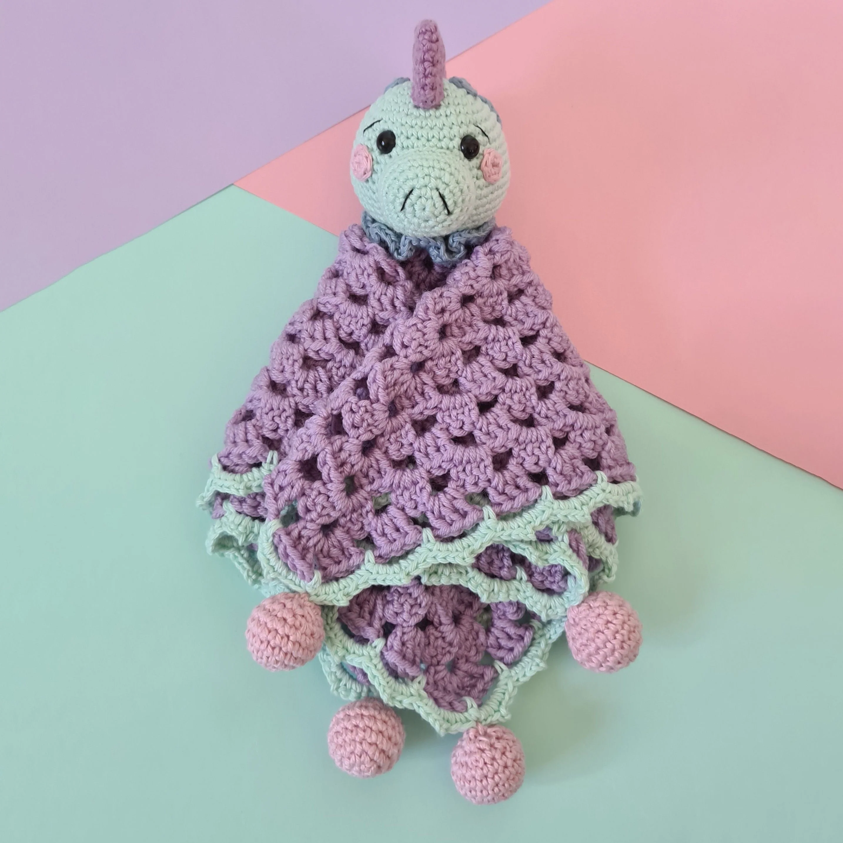 Dino Cuddle Cloth