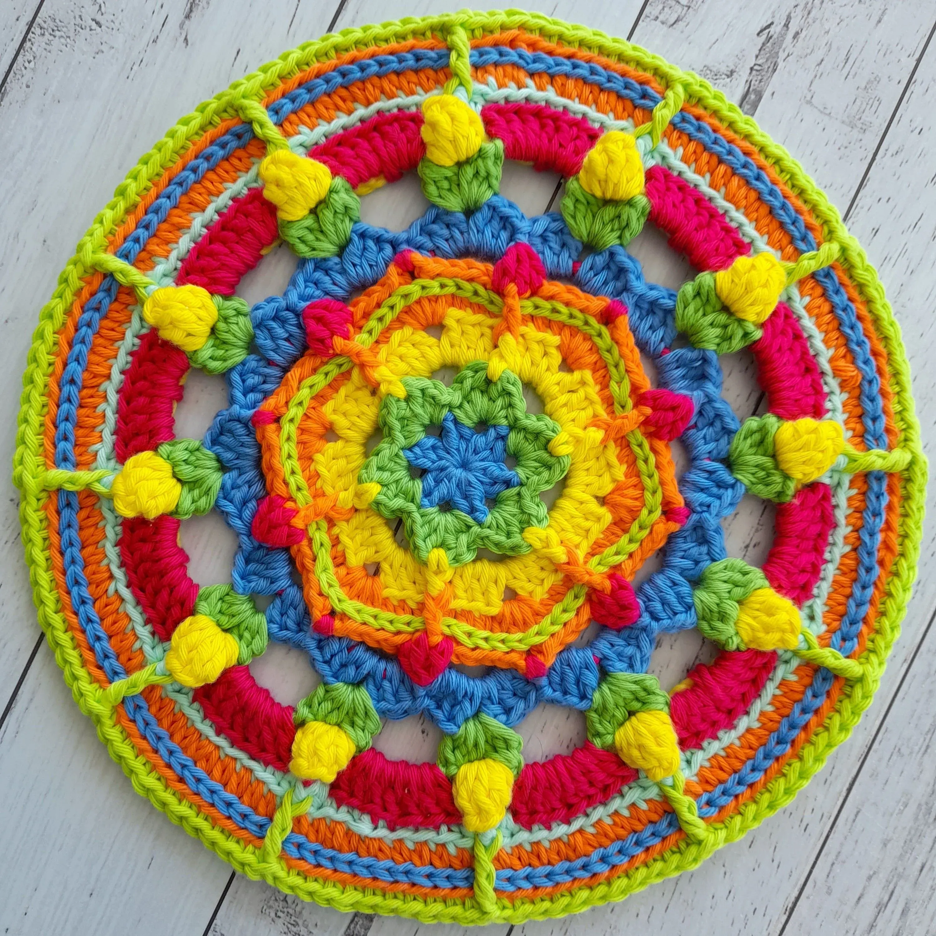 Hexie Splash - Mandala