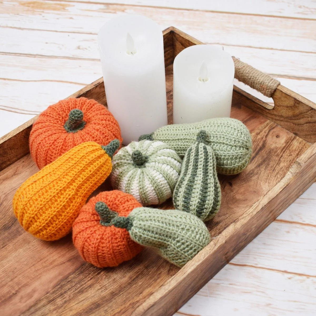 Decorative Pumpkins - Oblong